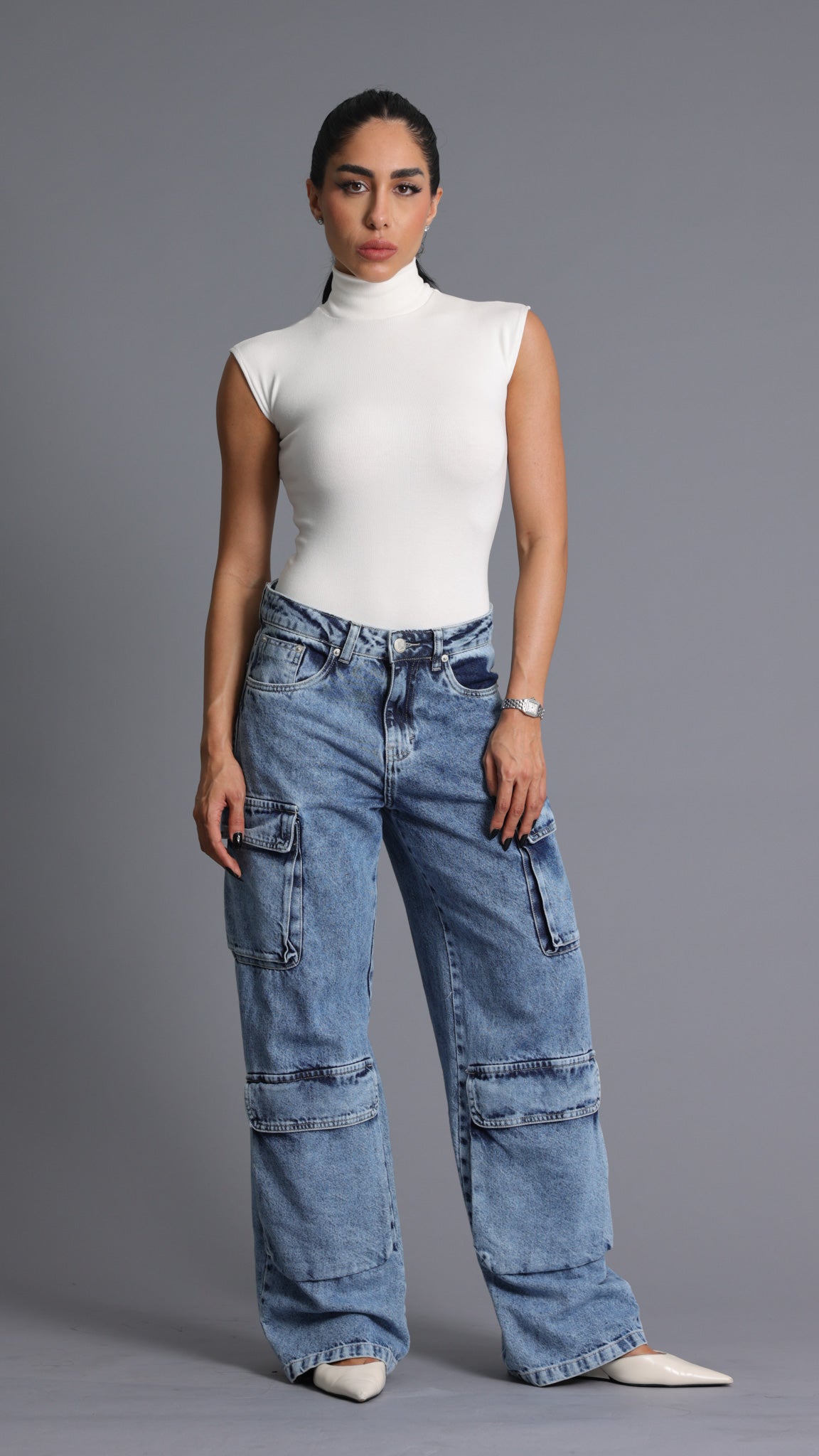 CALÇA JEANS POCKET