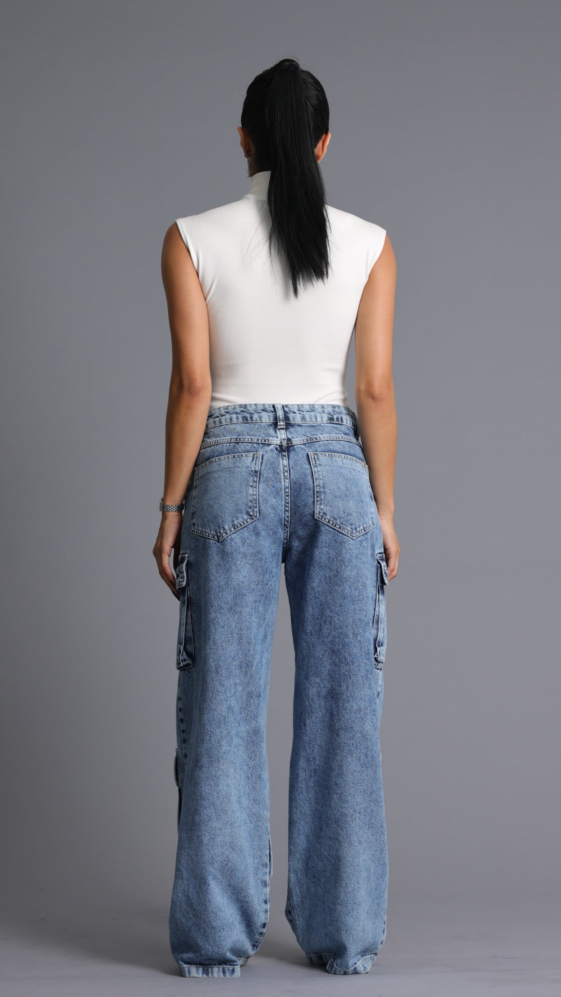 CALÇA JEANS POCKET