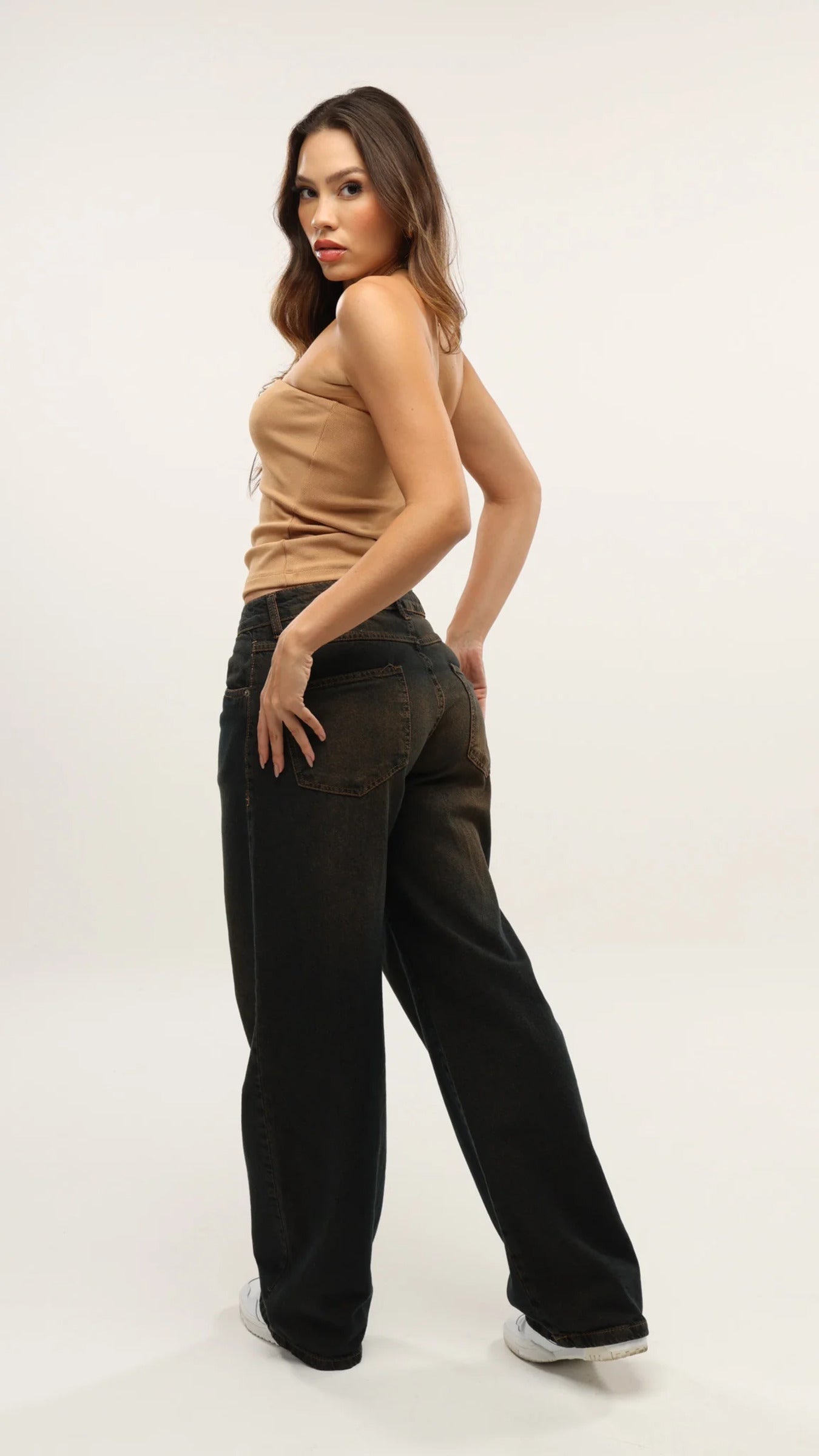 CALÇA JEANS OVERSIZED RETRÔ