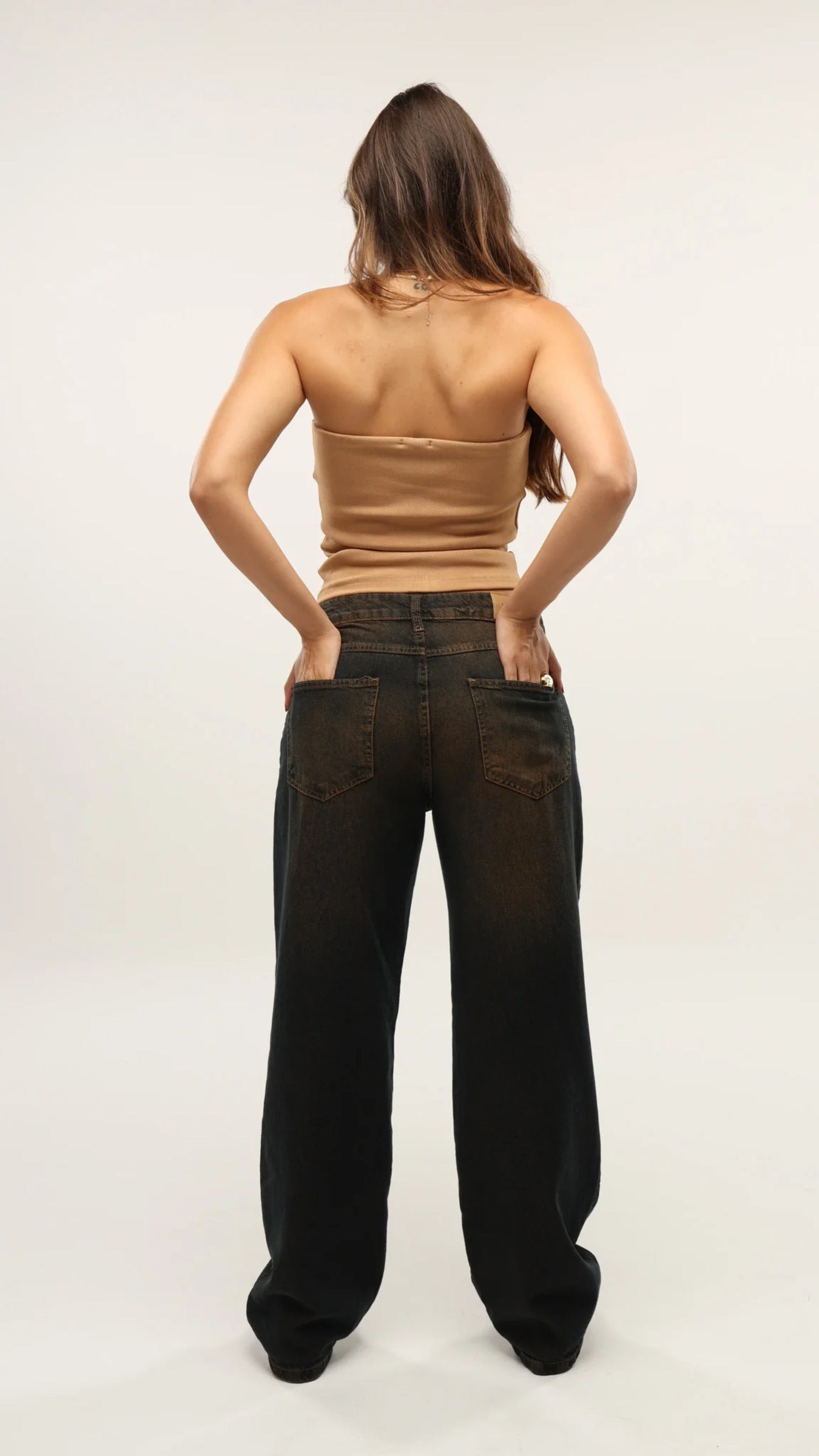 CALÇA JEANS OVERSIZED RETRÔ