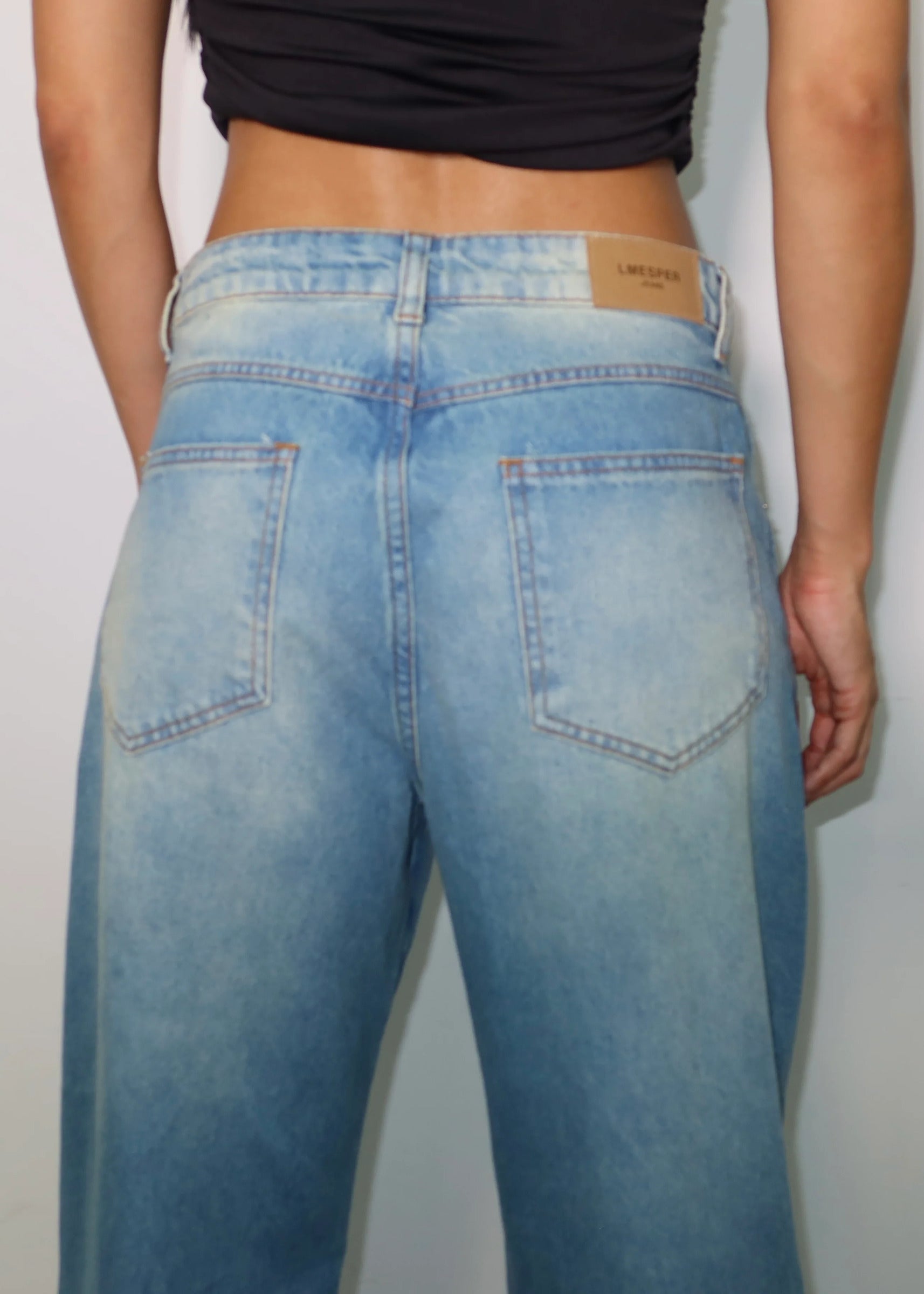 CALÇA JEANS OVERSIZED VINTAGE CLARA
