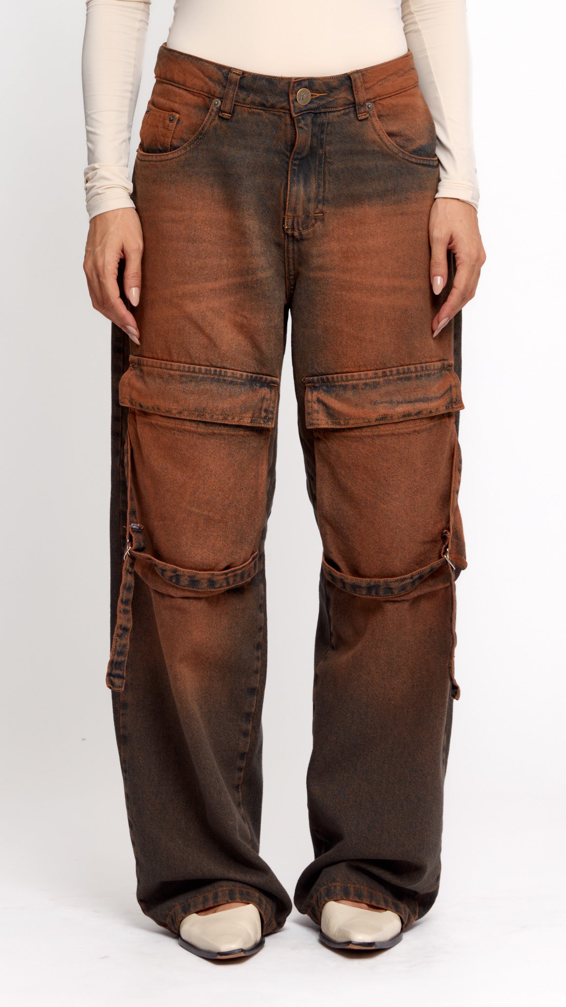 CALÇA JEANS BELT CANYON