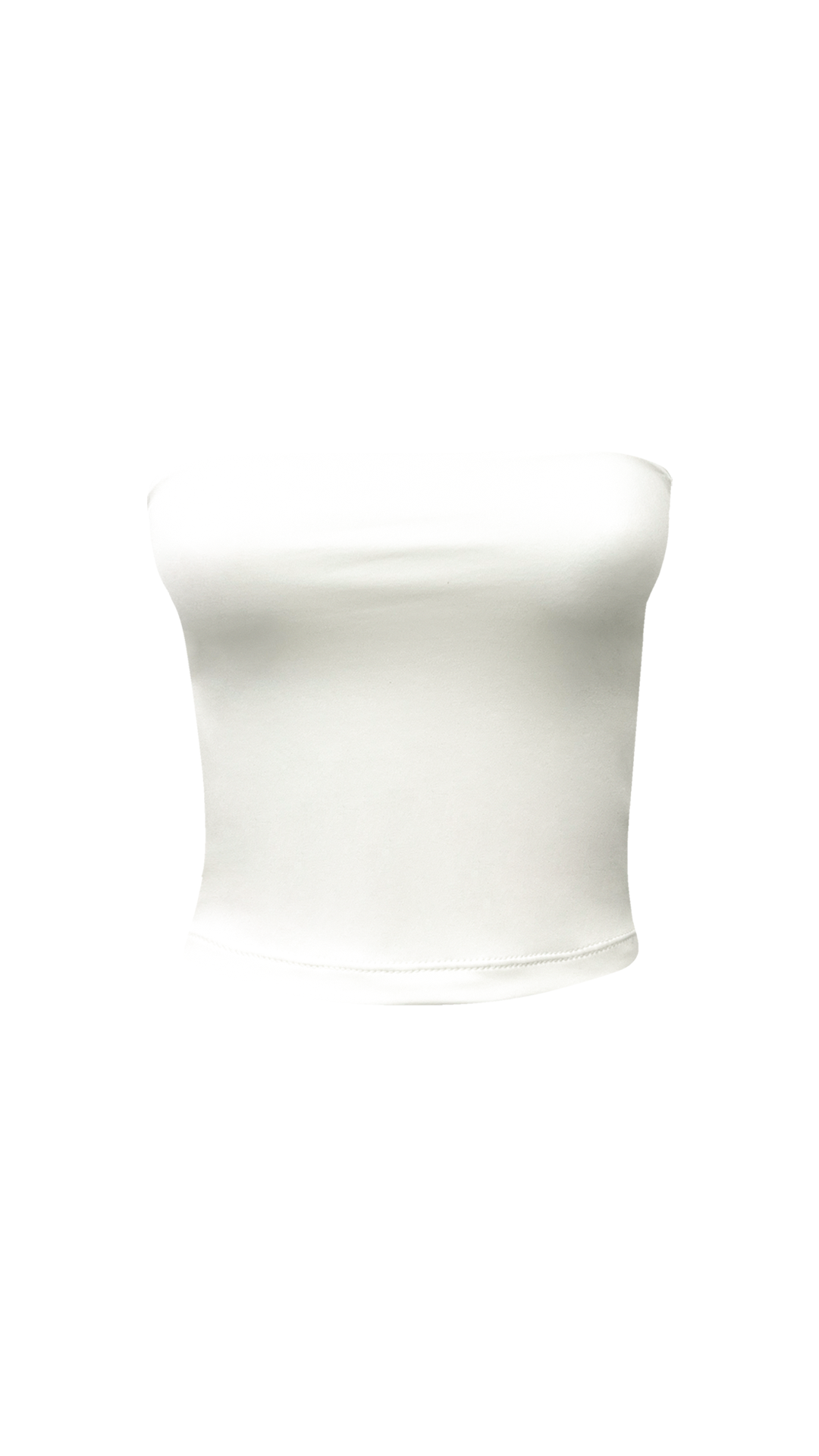 TUBE TOP OFF WHITE