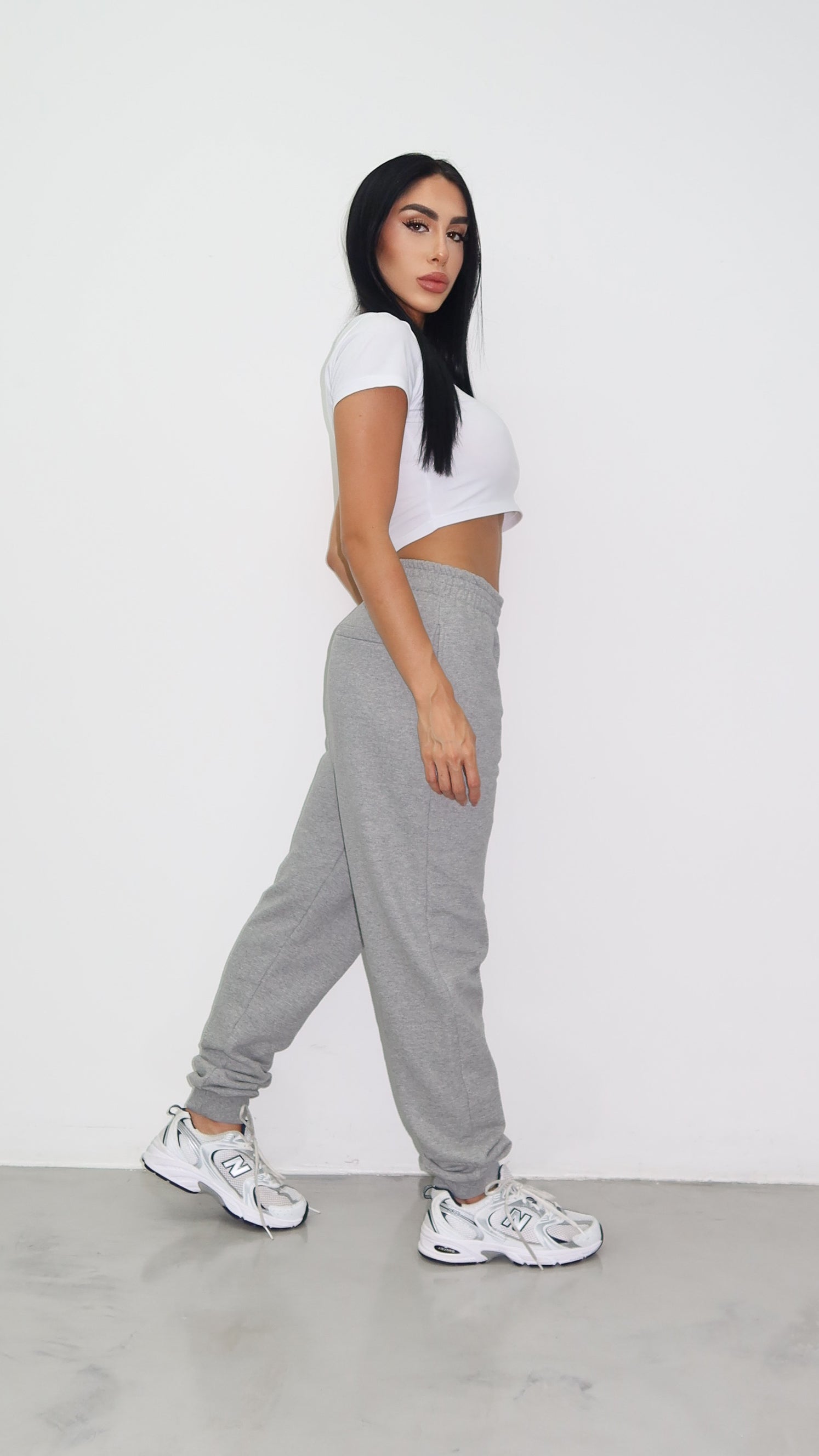 CALÇA MOLETOM URBAN CINZA