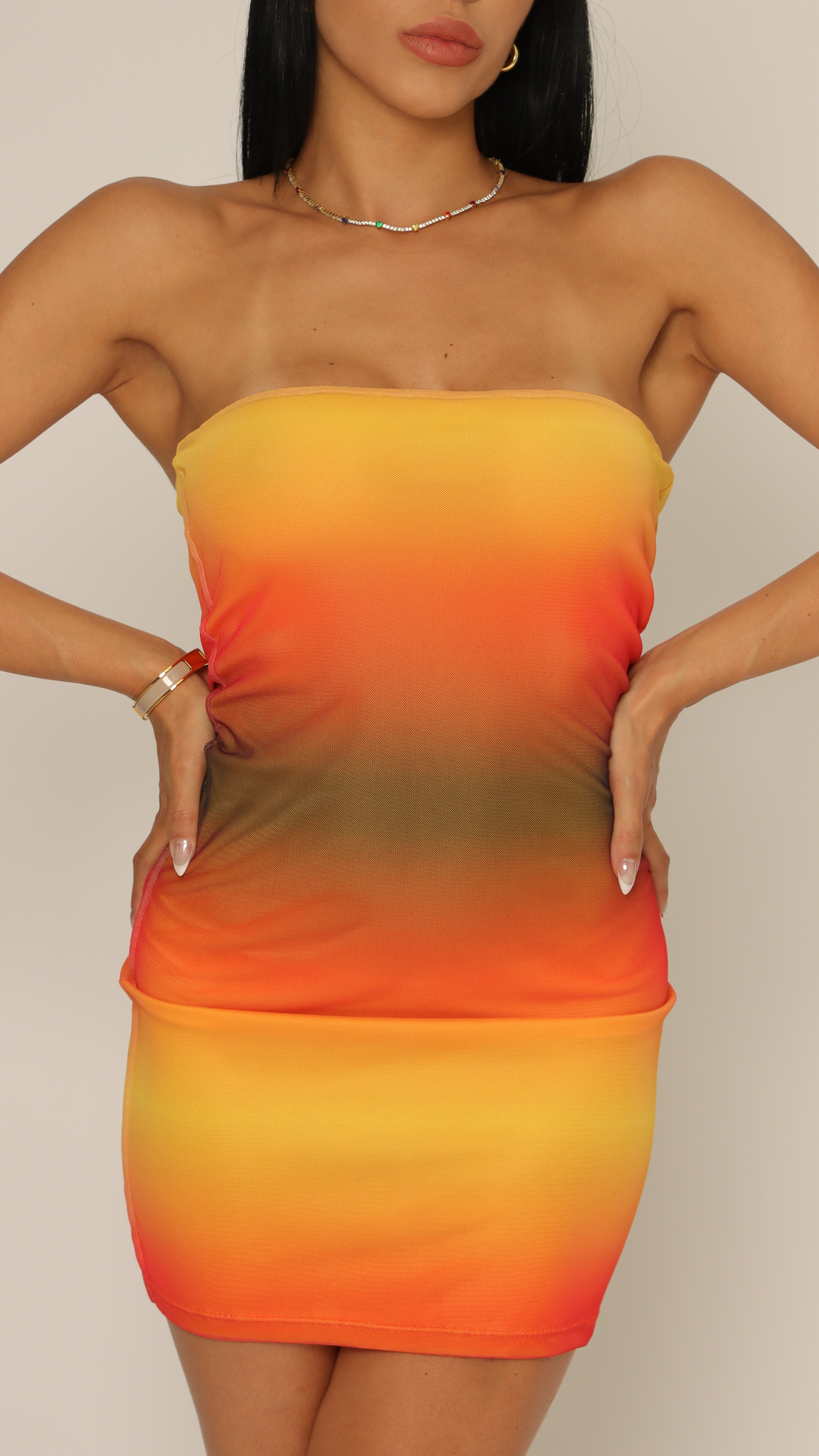 VESTIDO TULE SUNSET