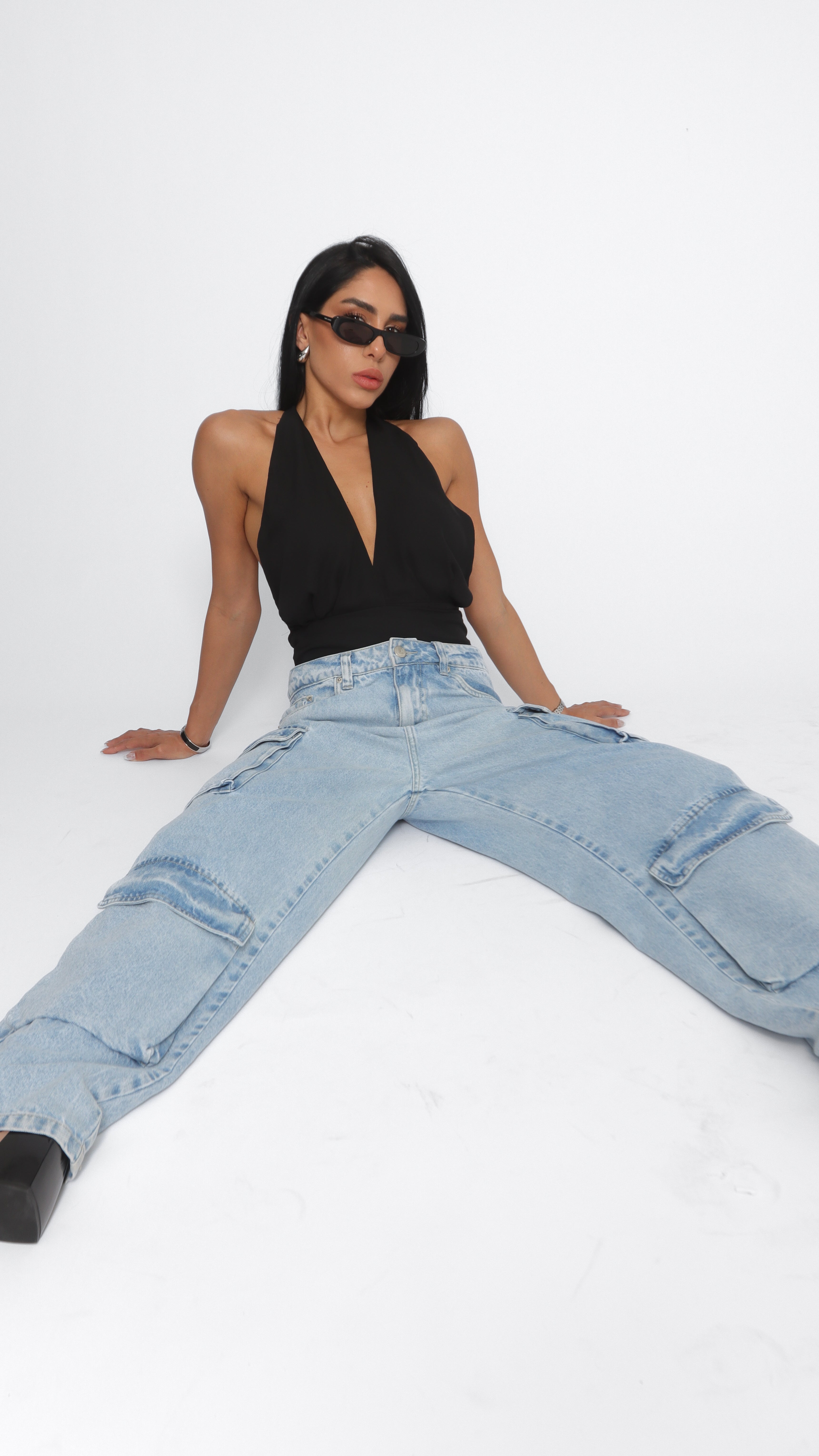 CROPPED GÉNOVA PRETO