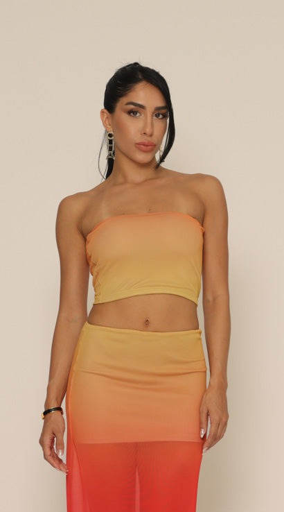 TUBE TOP TULE SUNSET