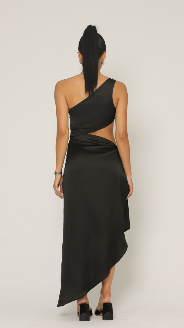 VESTIDO LONGO GREECE PRETO