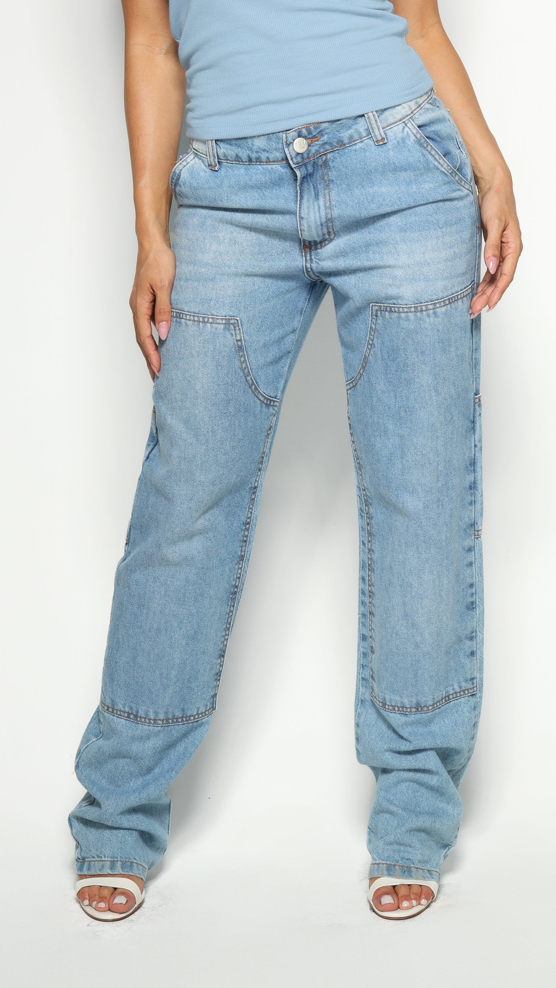 CALÇA JEANS URBAN BLUE DENIM
