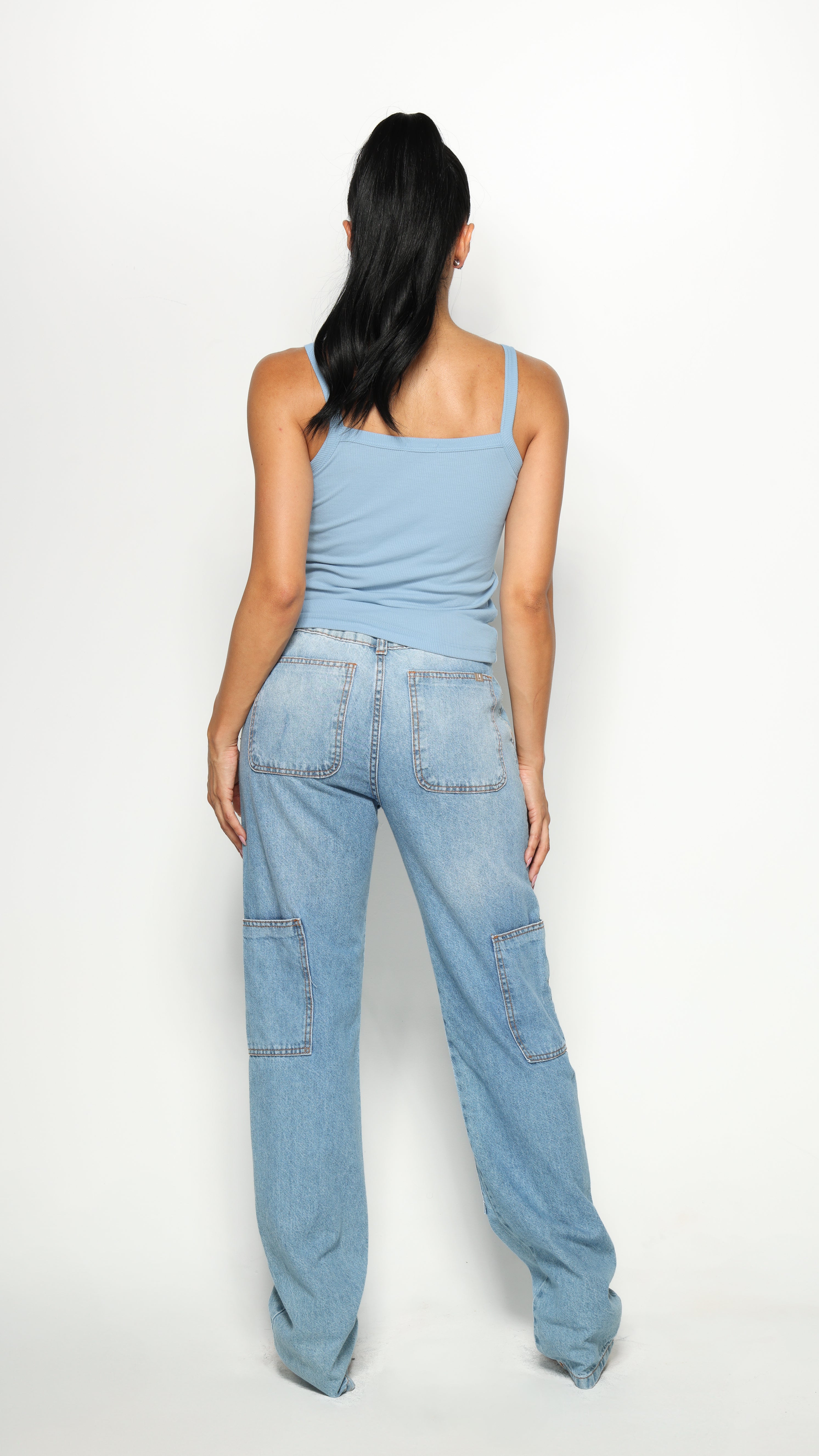 CALÇA JEANS URBAN BLUE DENIM