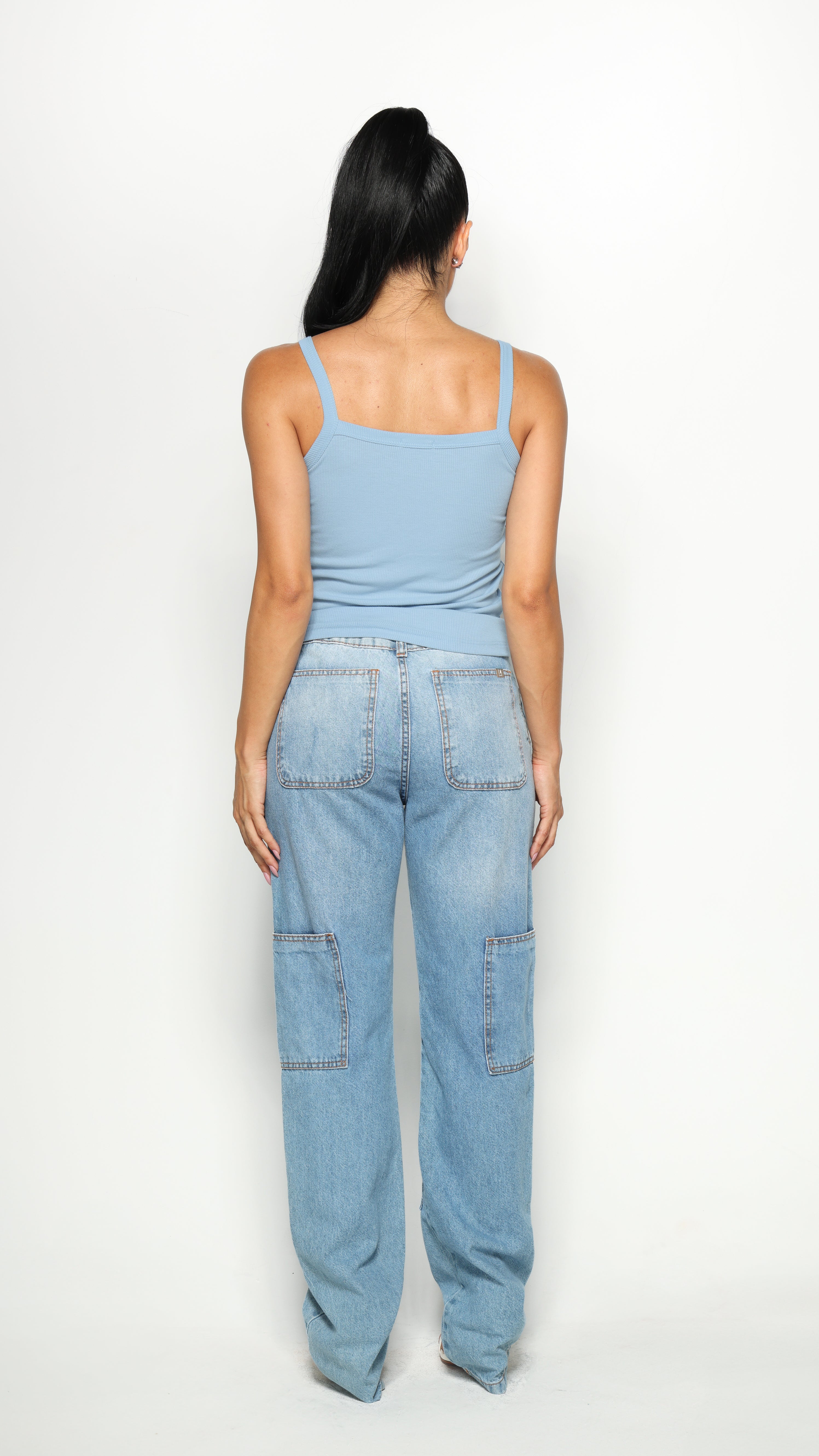 CALÇA JEANS URBAN BLUE DENIM