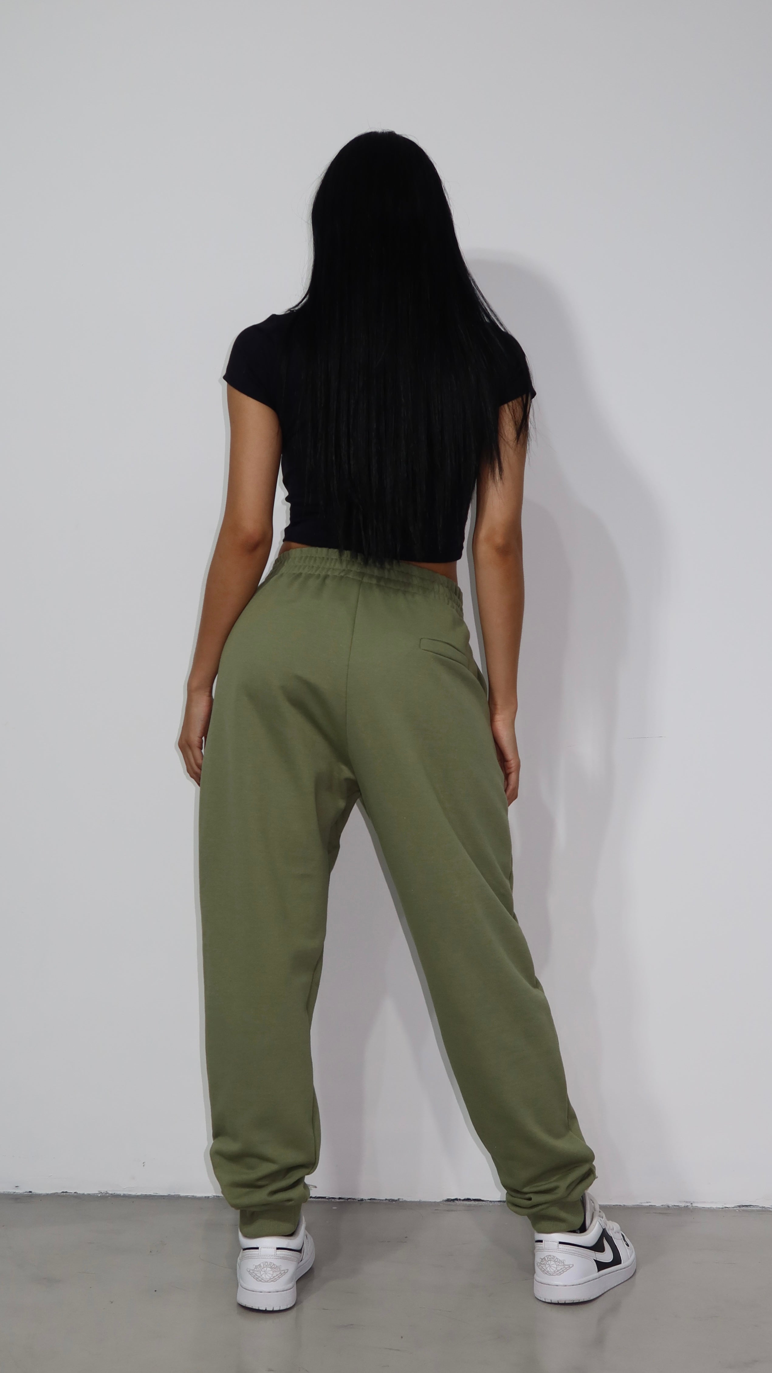 CALÇA MOLETOM URBAN VERDE OLIVA
