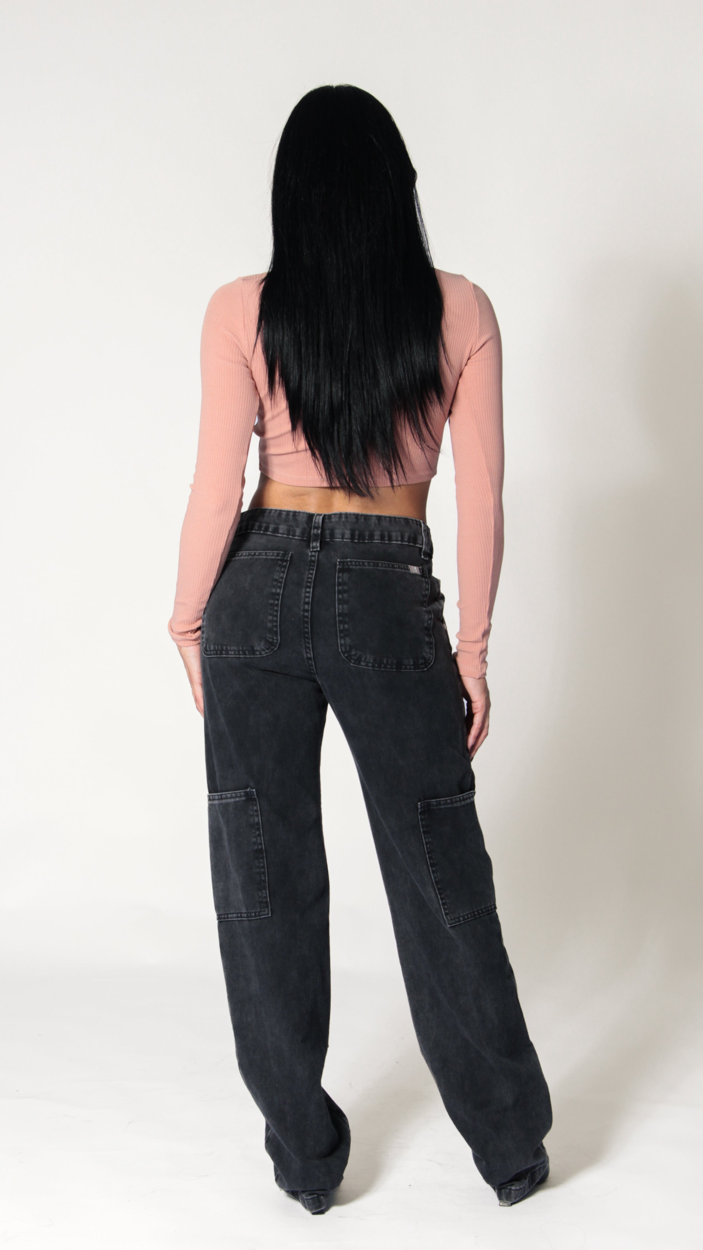 CALÇA JEANS URBAN BLACK DENIM