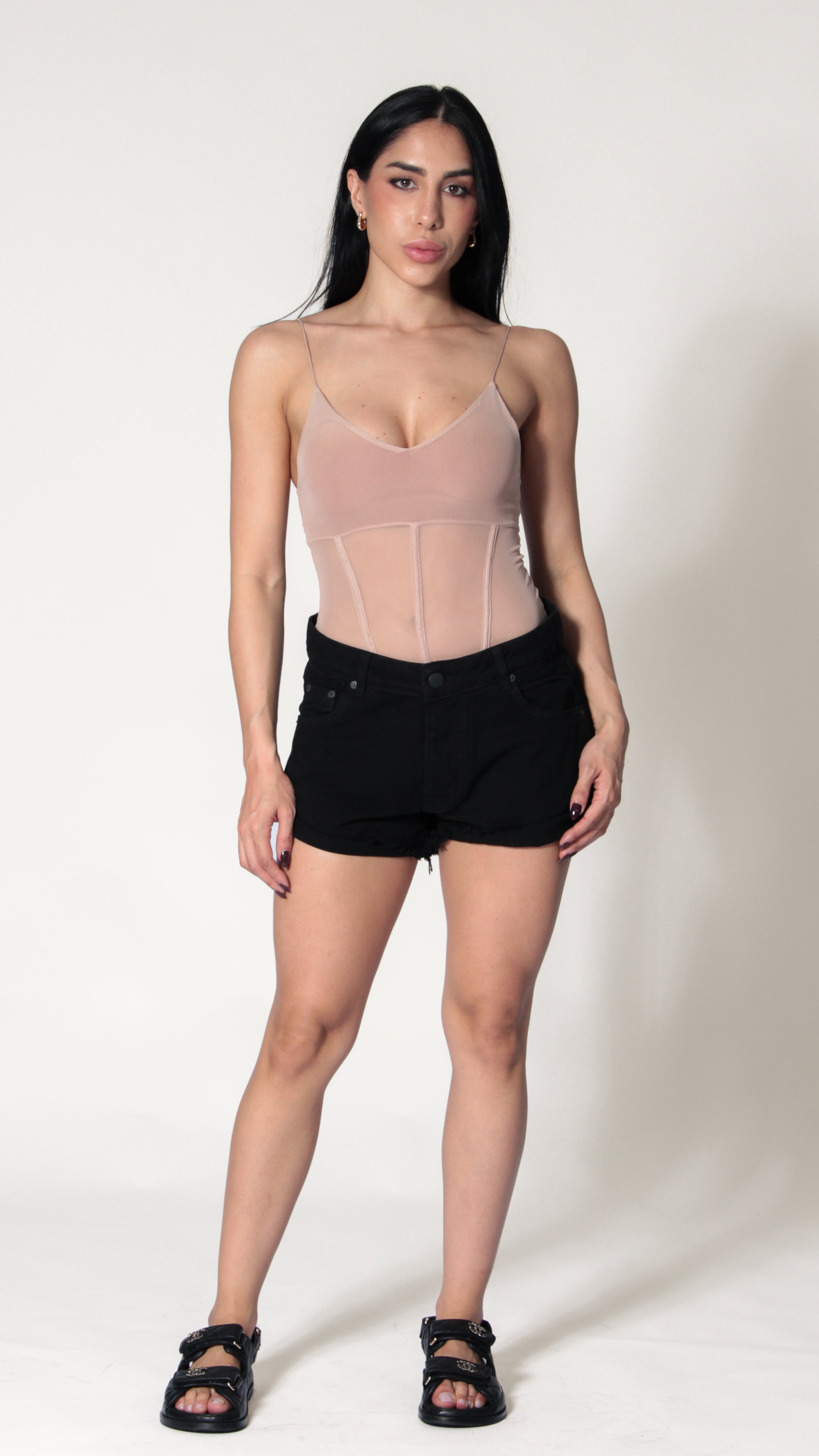 SHORTS BLACK CALIFORNIA