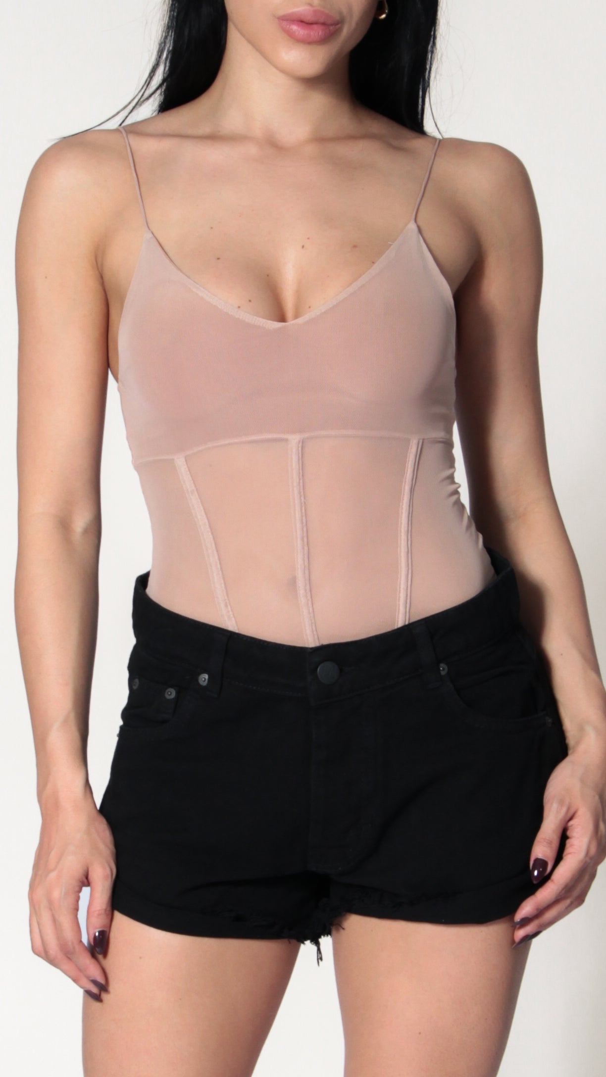 BODY LONDON TULE NUDE