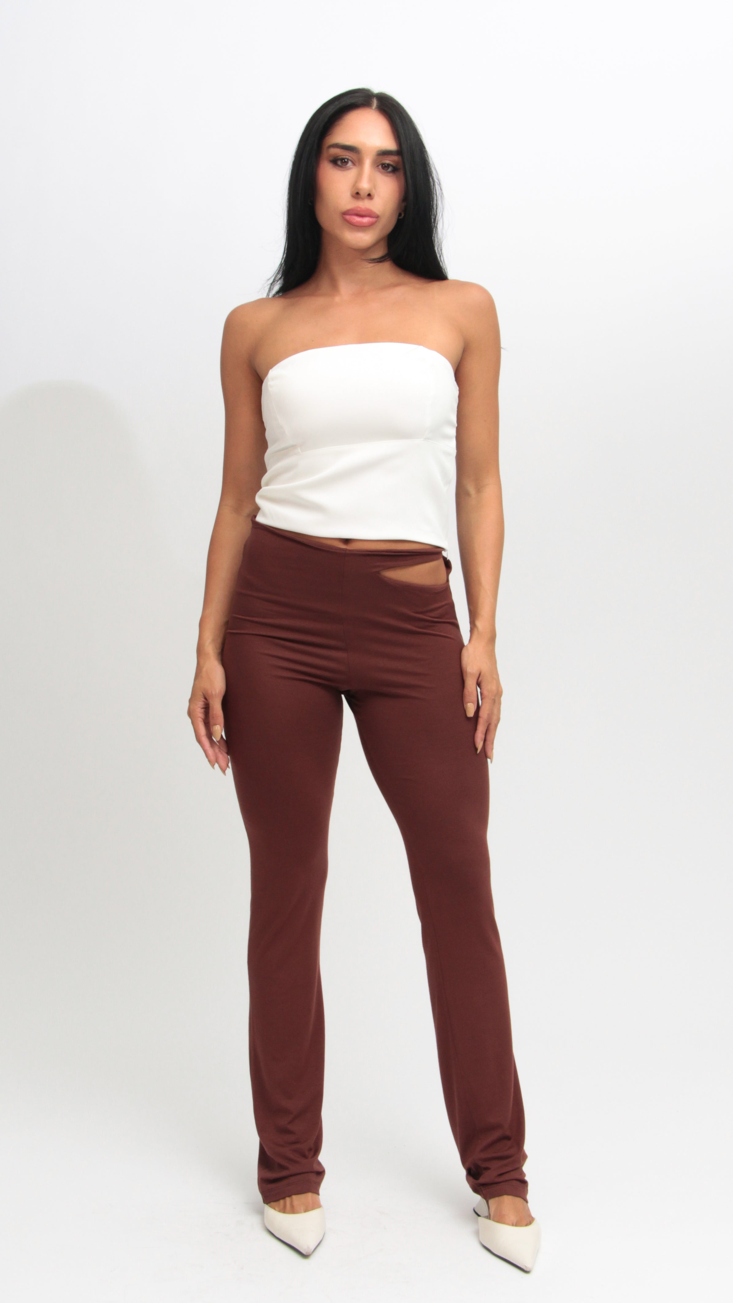 CROPPED ALFAIATARIA SEASON OFF WHITE