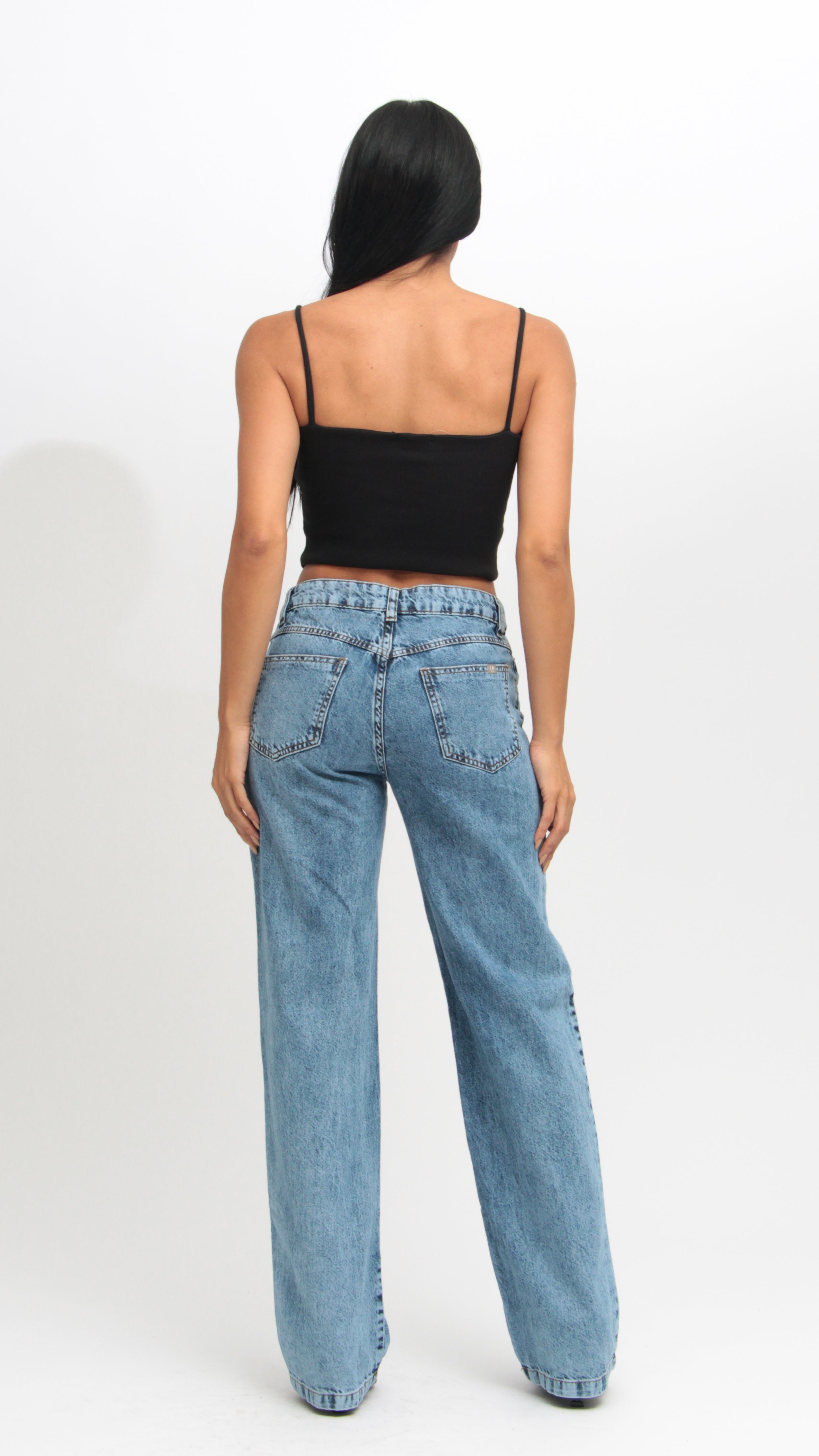 CALÇA JEANS CUT OUT