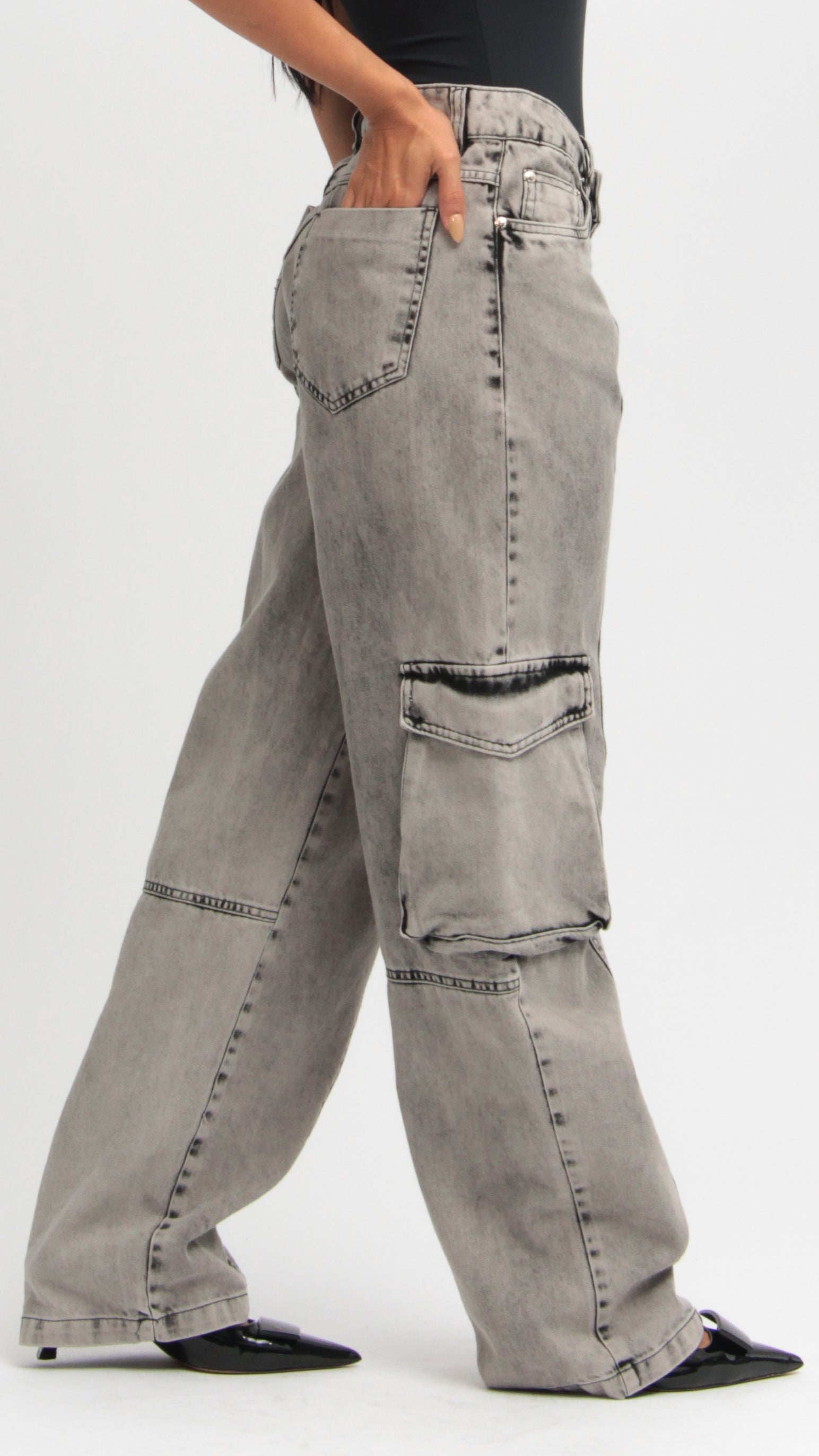 CALÇA JEANS SKATER STONE