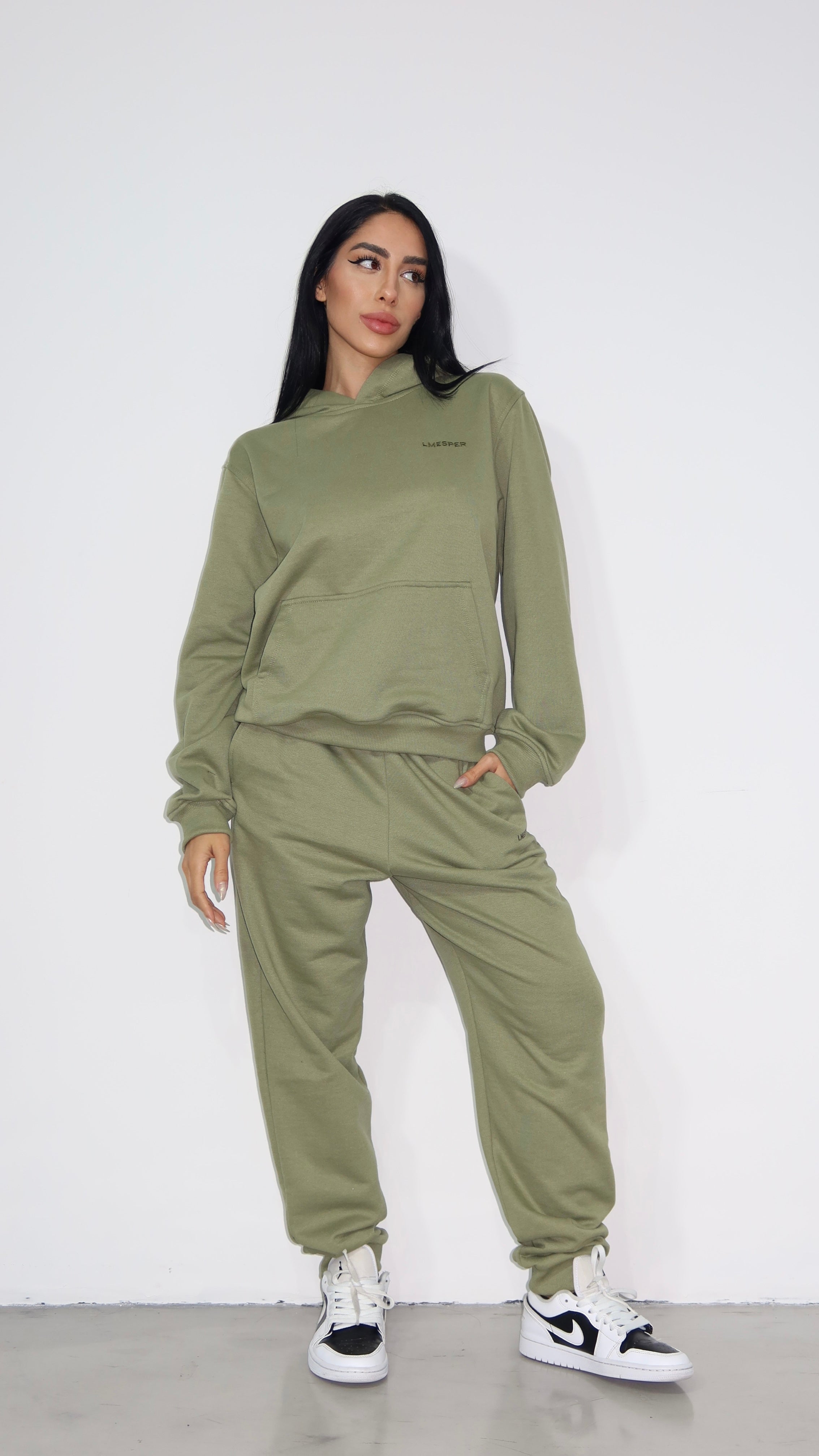 CALÇA MOLETOM URBAN VERDE OLIVA