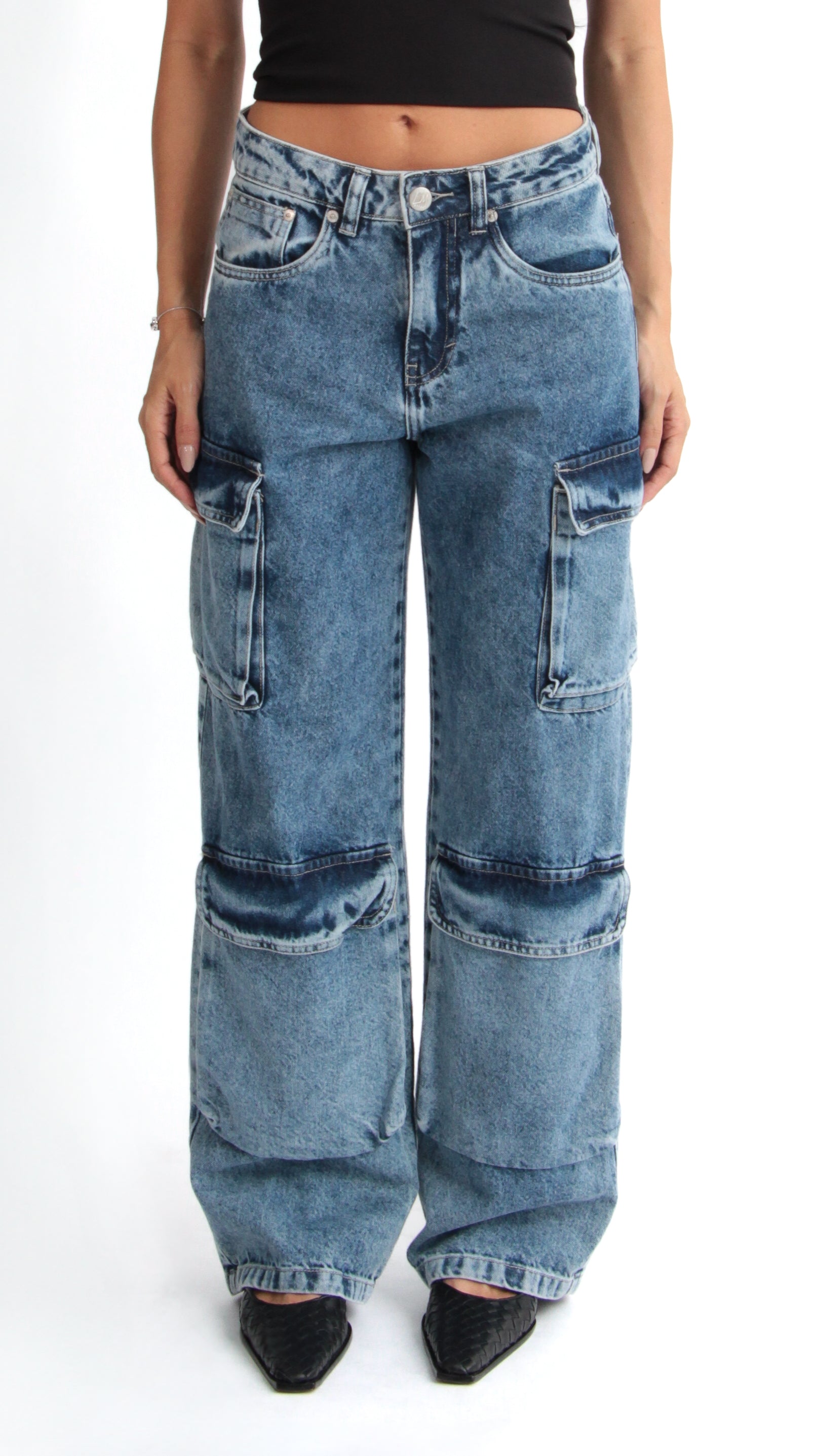 CALÇA JEANS POCKET