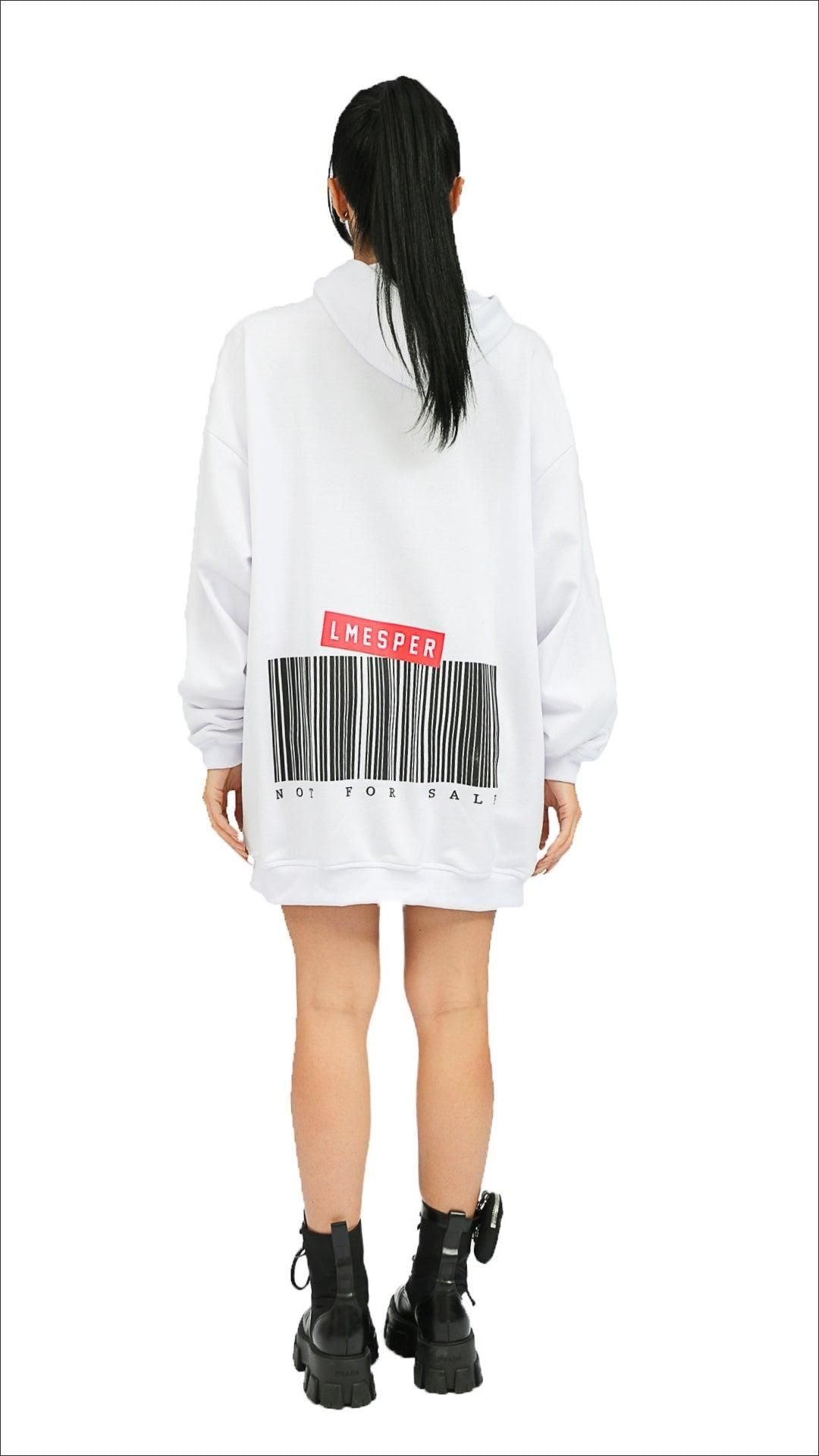 MOLETOM OVERSIZED CÓDIGO DE BARRAS