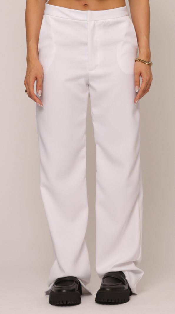 CALÇA ALFAIATARIA ROME BRANCA