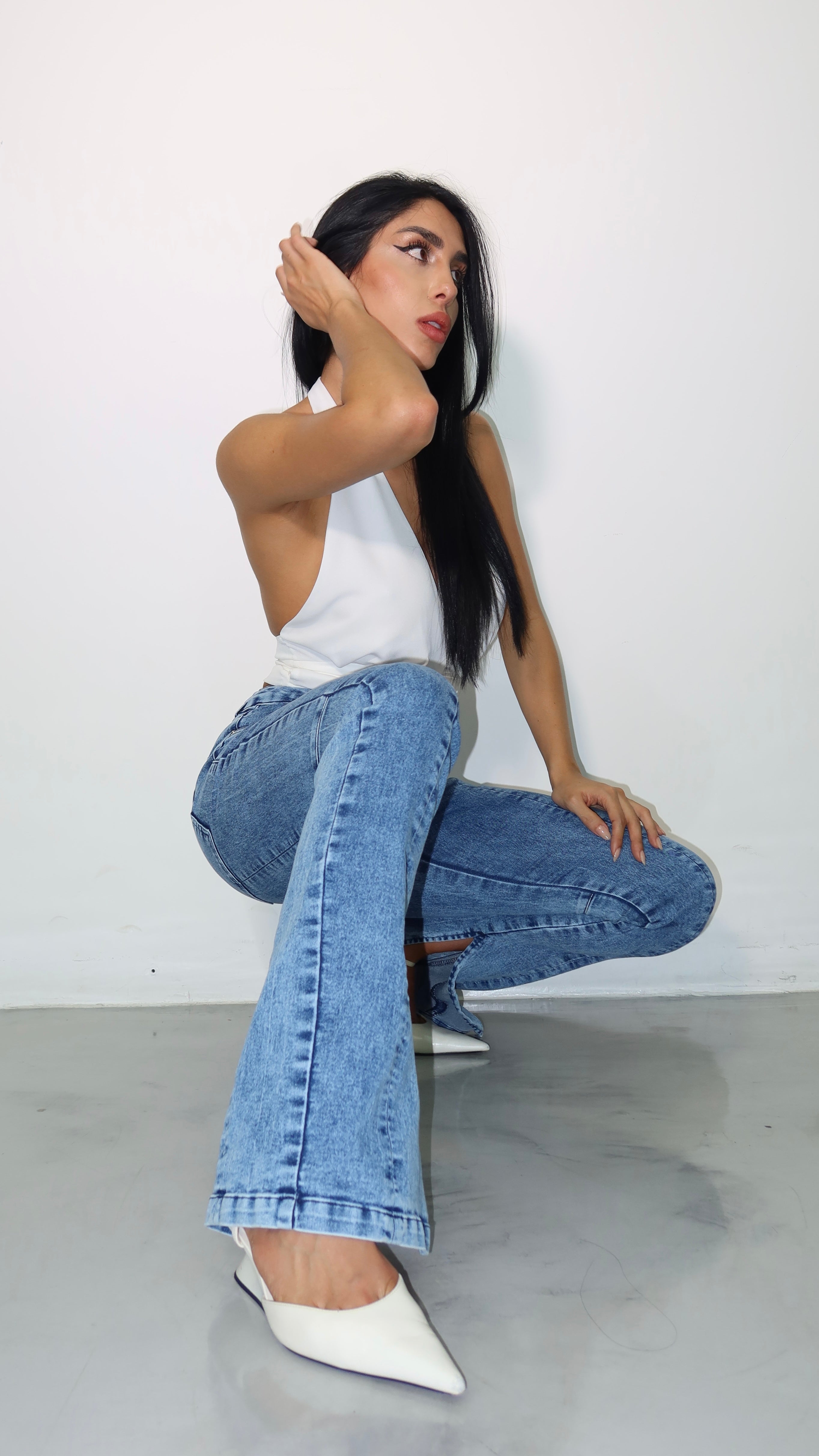 CALÇA JEANS BOOTCUT