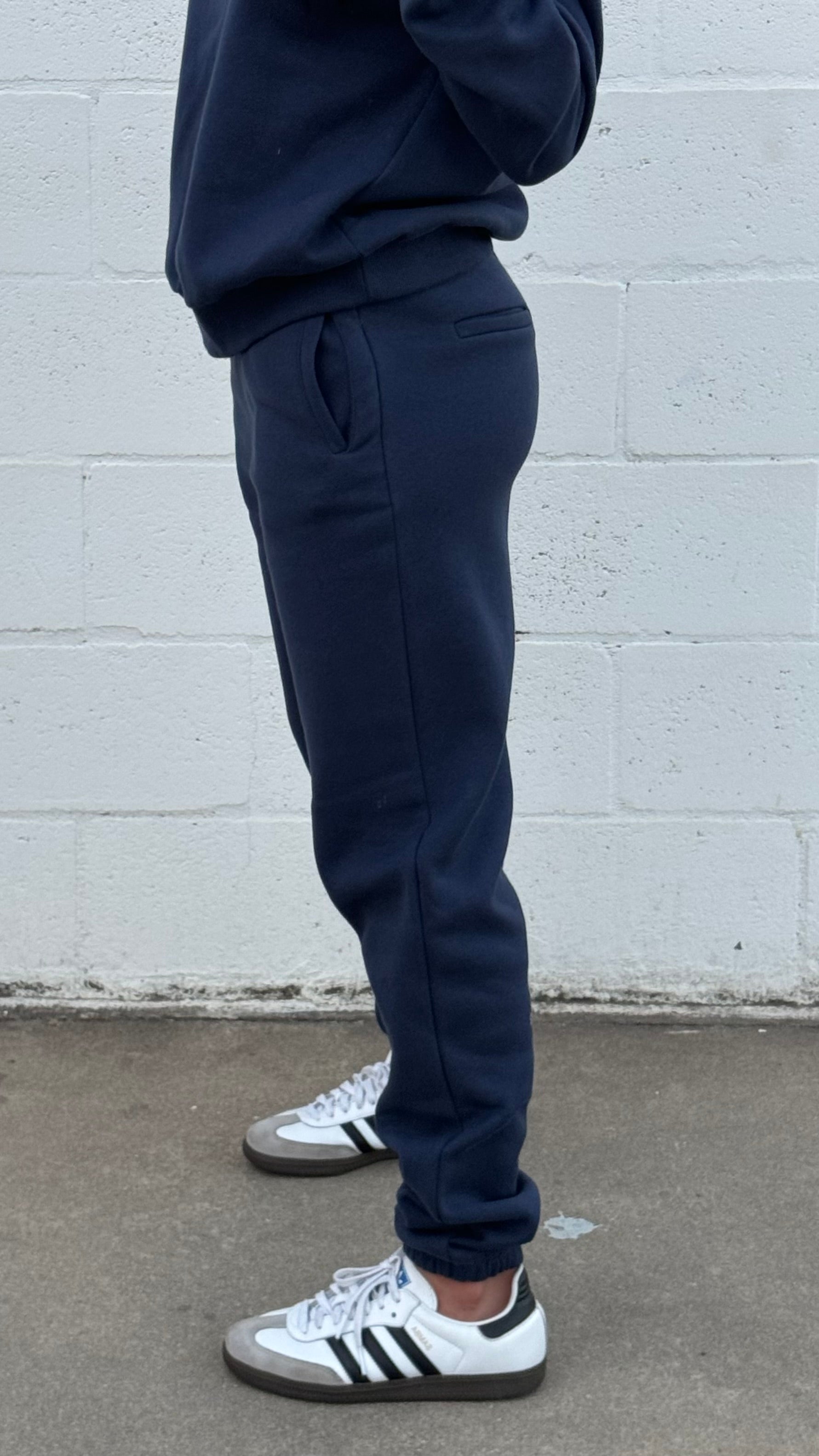 CALÇA MOLETOM MARINHO