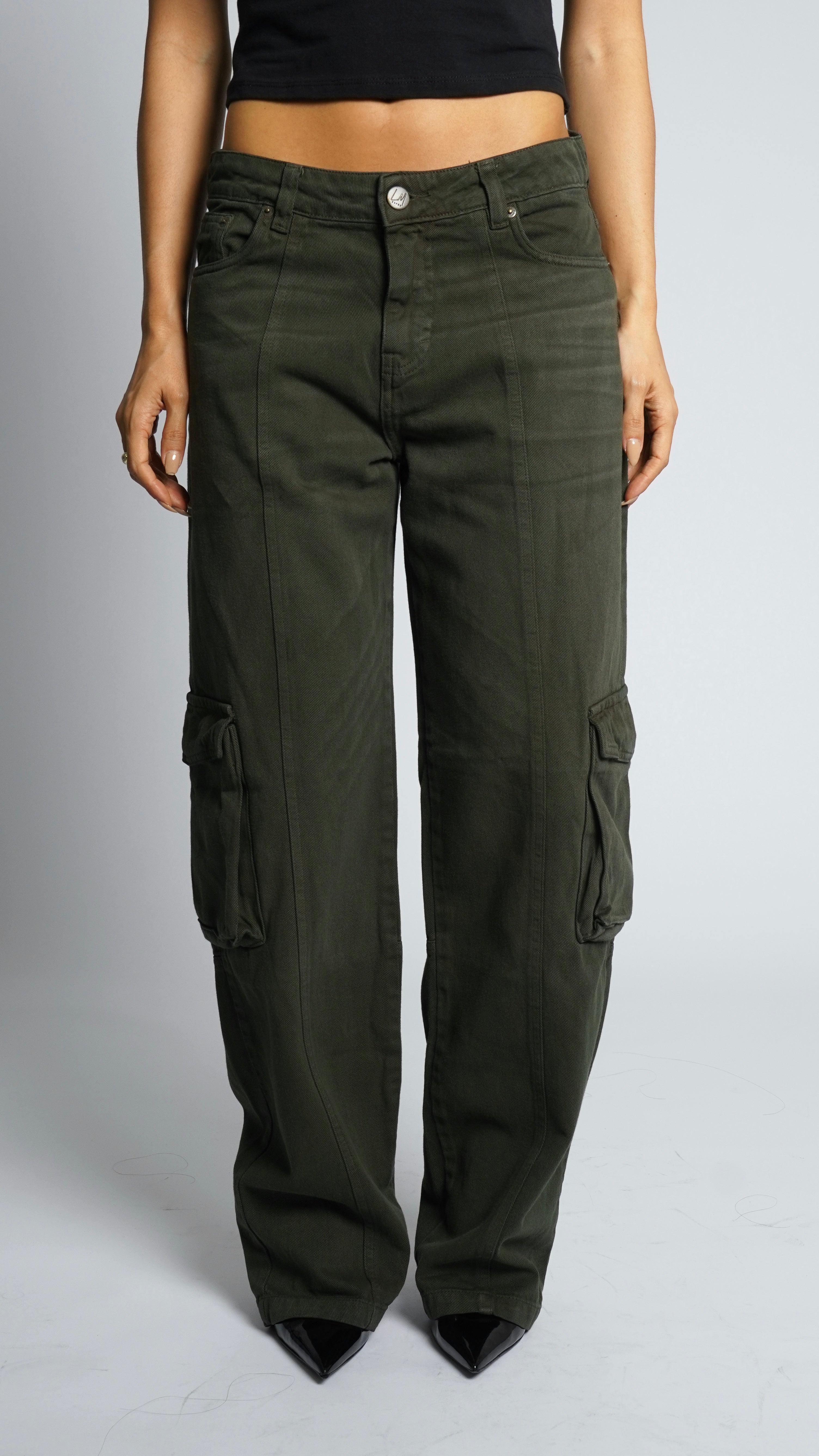 CALÇA JEANS SKATER VERDE COPA