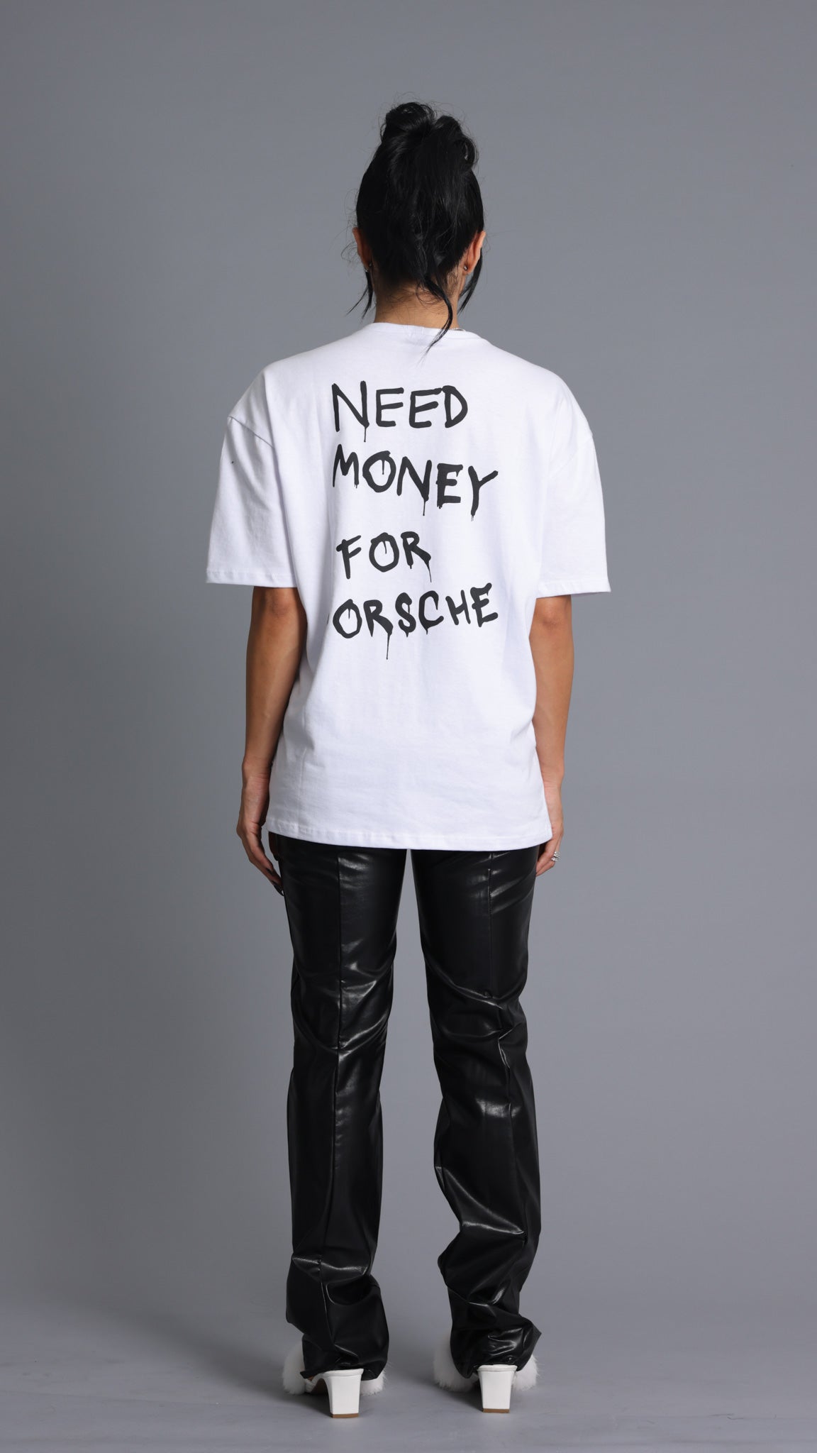 T-SHIRT OVERSIZED NEED MONEY FOR PORSCHE