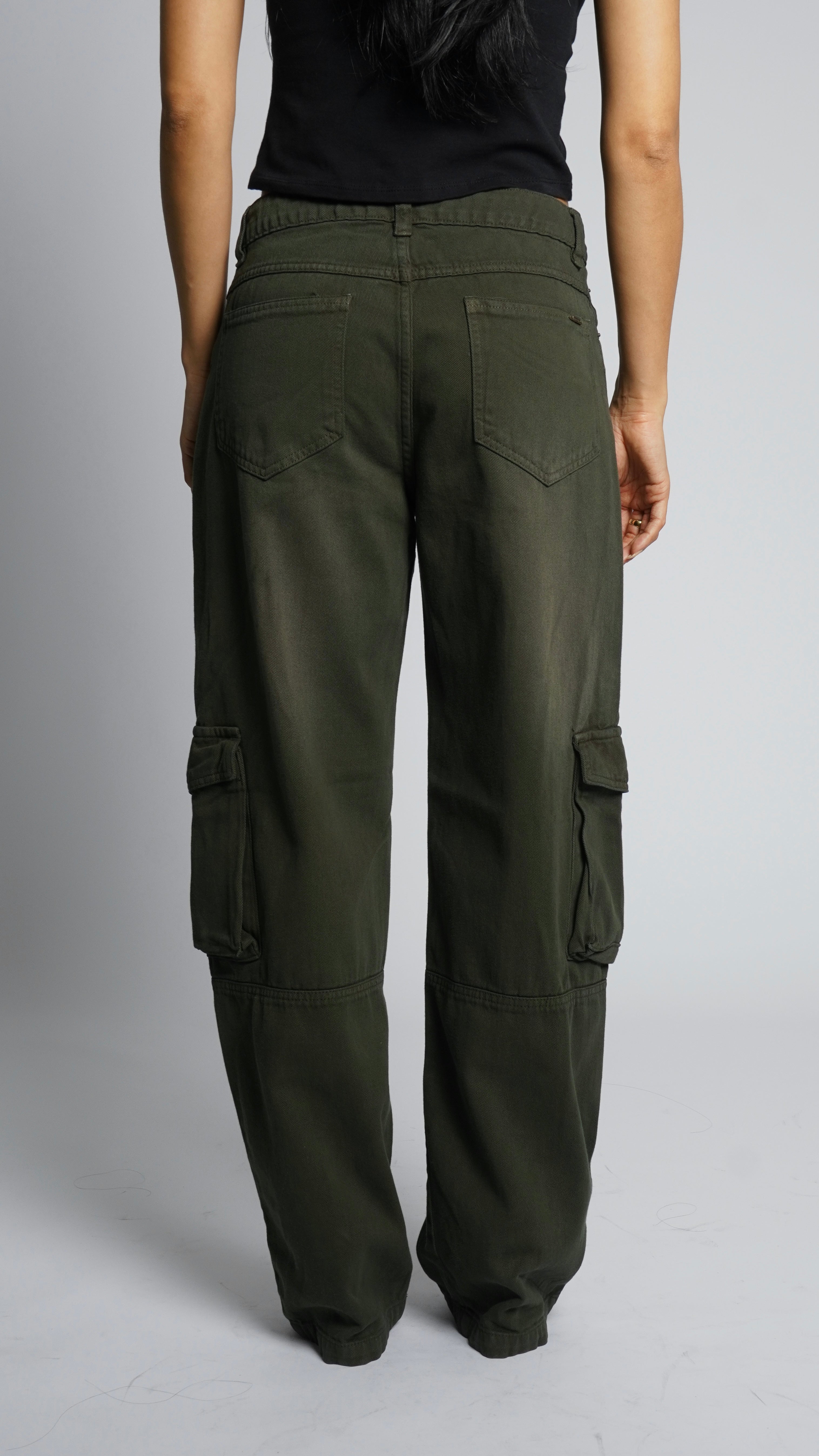 CALÇA JEANS SKATER VERDE COPA