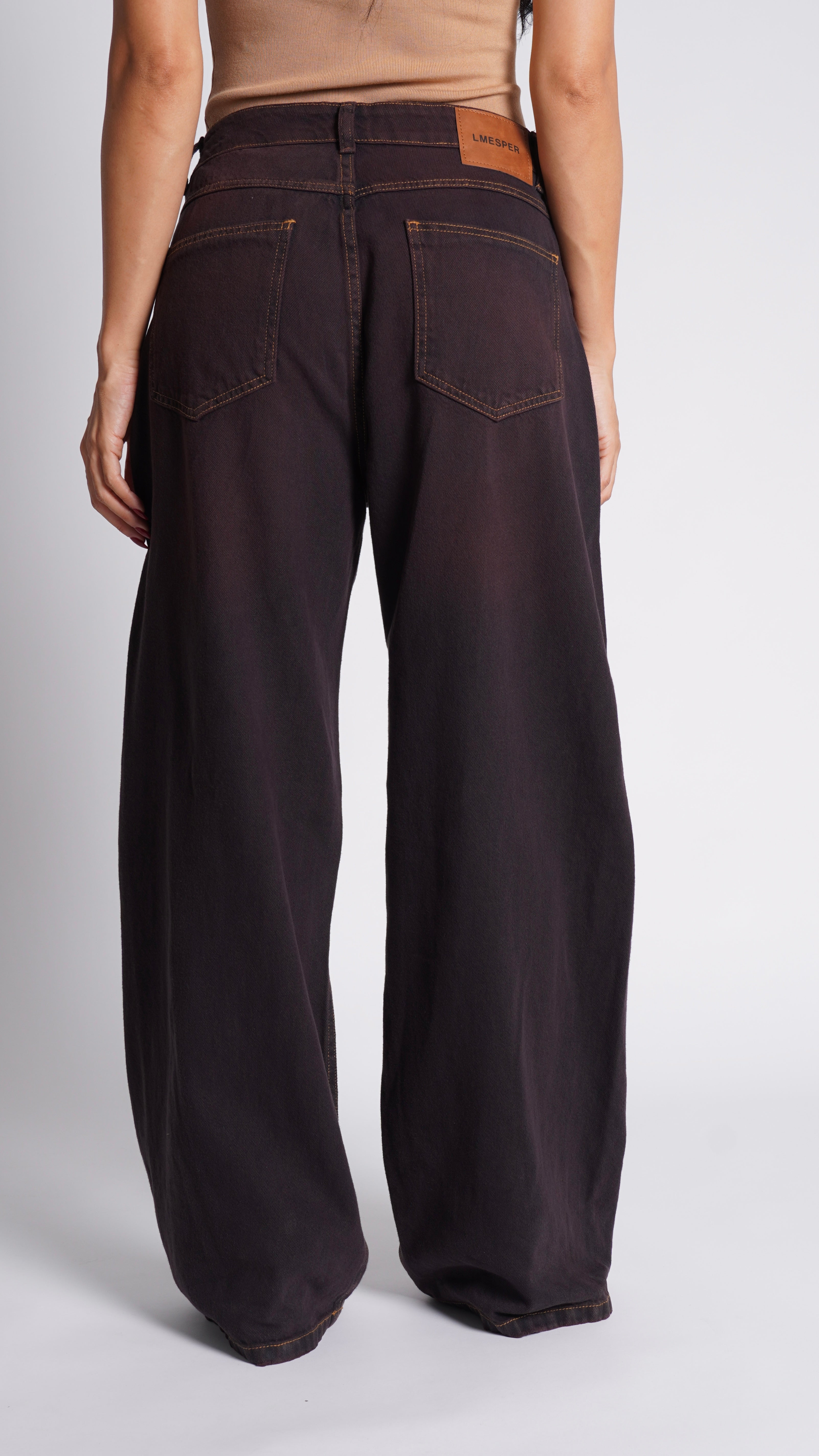 CALÇA JEANS BAGGY MULBERRY