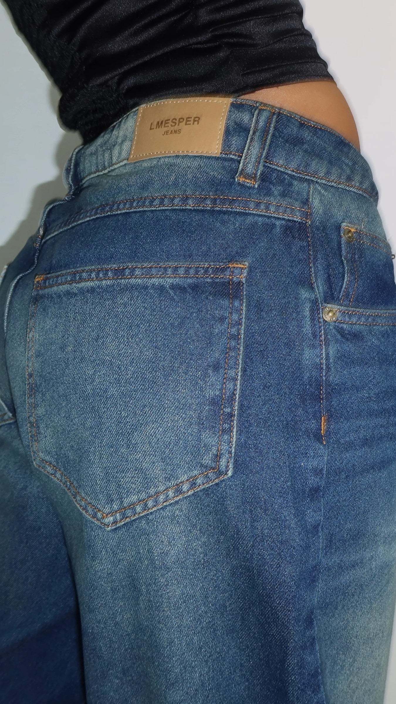 CALÇA JEANS OVERSIZED VINTAGE