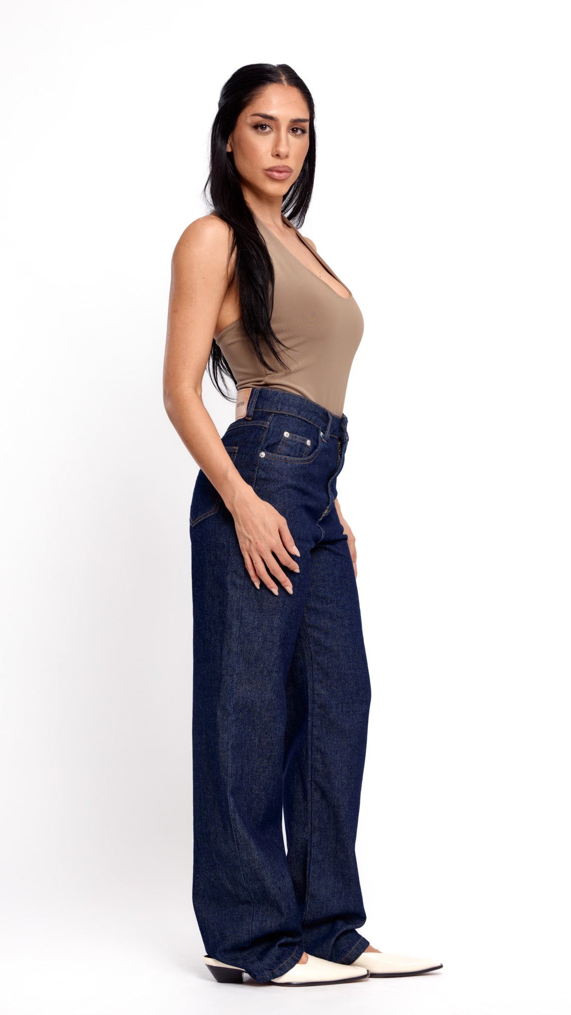 CALÇA JEANS RETA CLASSIC DARK