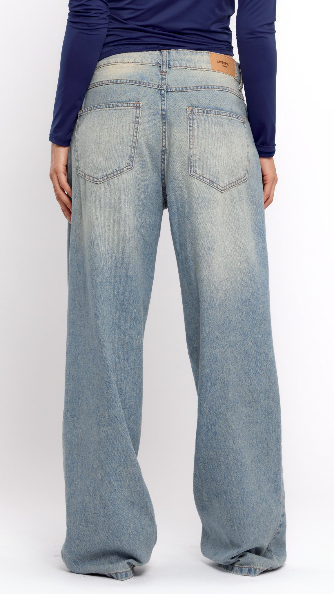 CALÇA JEANS OVERSIZED VINTAGE CLARA