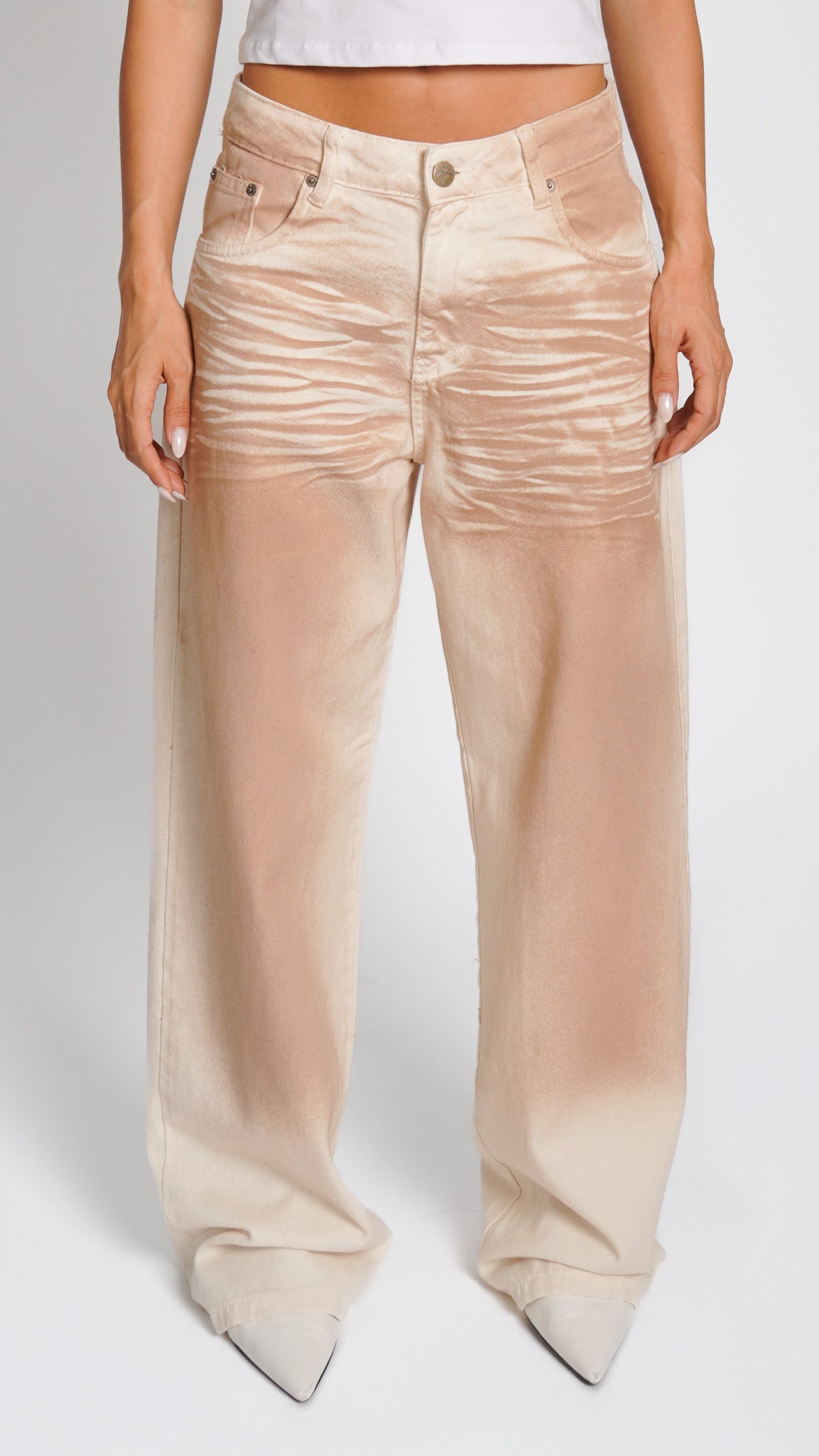 CALÇA JEANS OVERSIZED DUNE