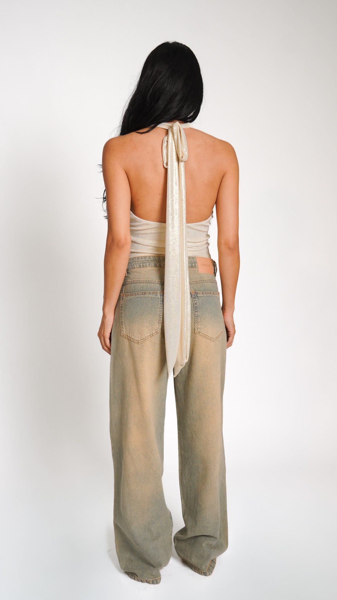 CALÇA JEANS OVERSIZED DESERT DUST