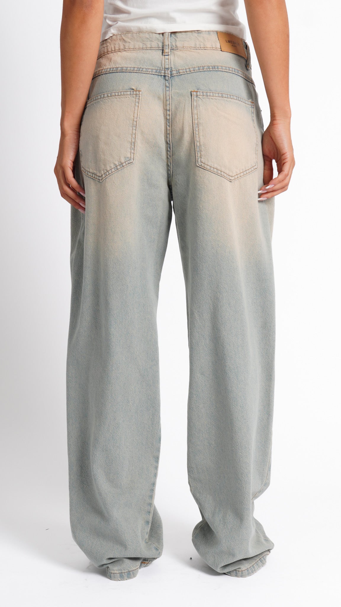 CALÇA JEANS OVERSIZED Y2K