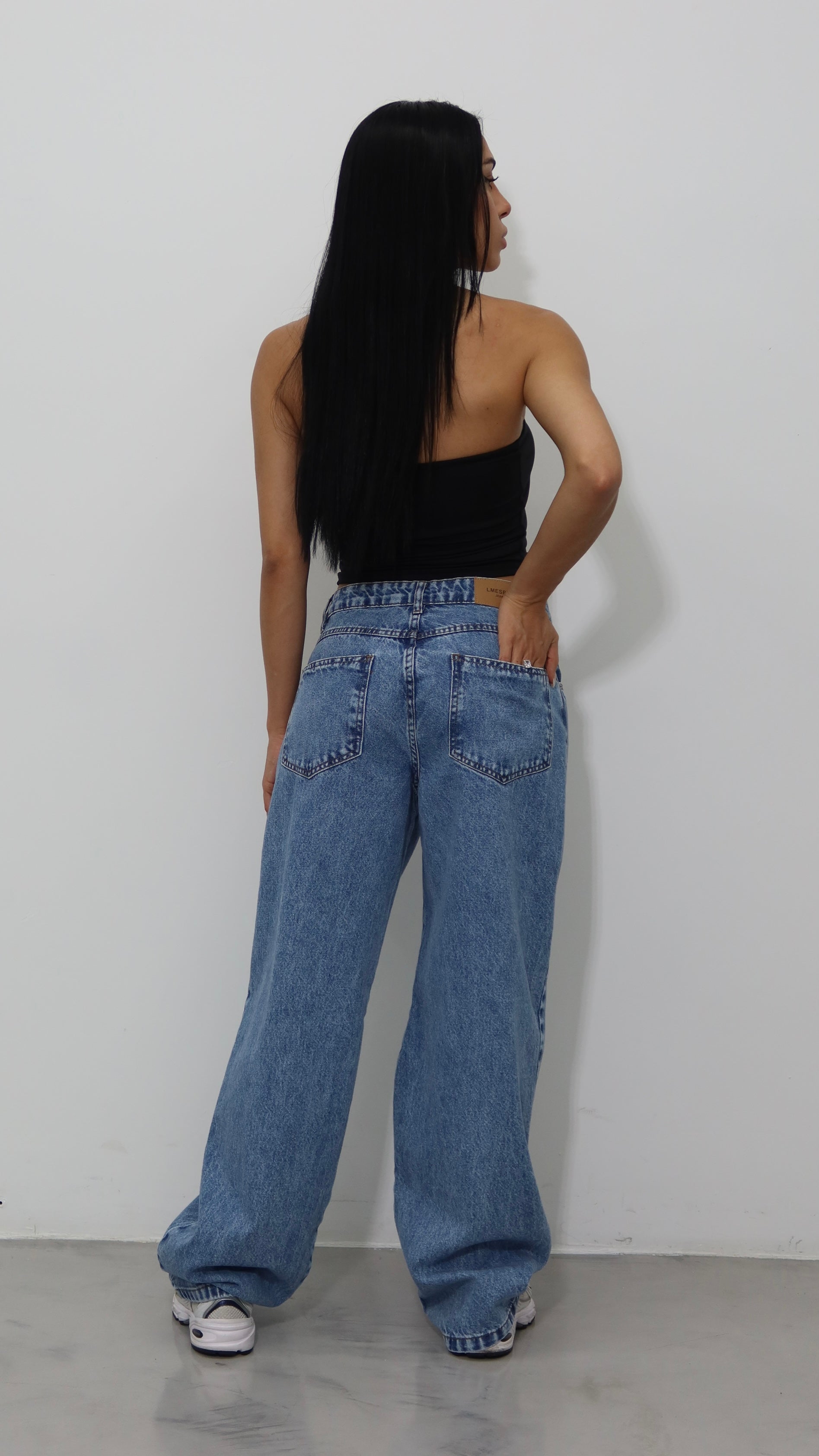 CALÇA JEANS OVERSIZED CLASSIC