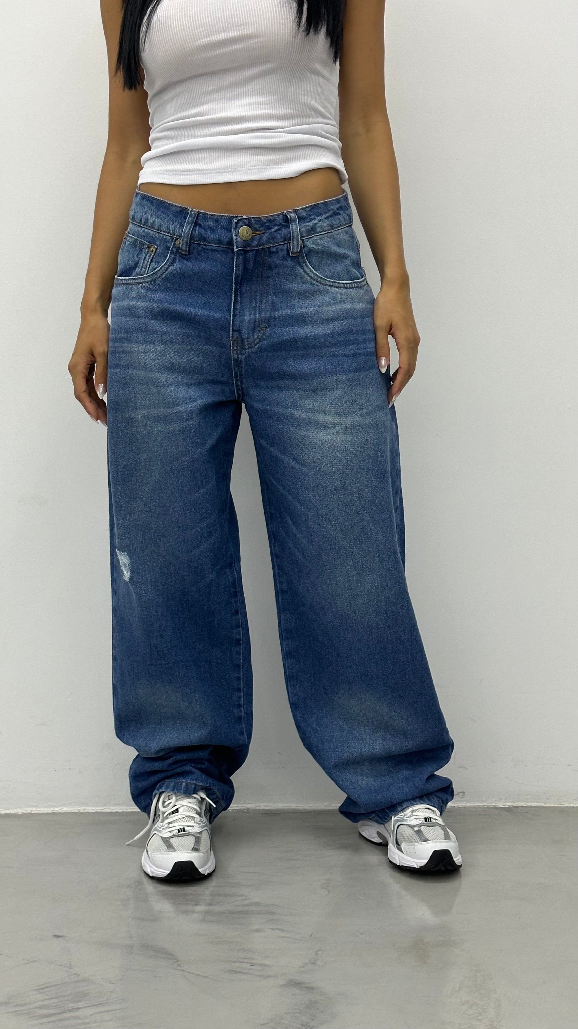 CALÇA JEANS OVERSIZED