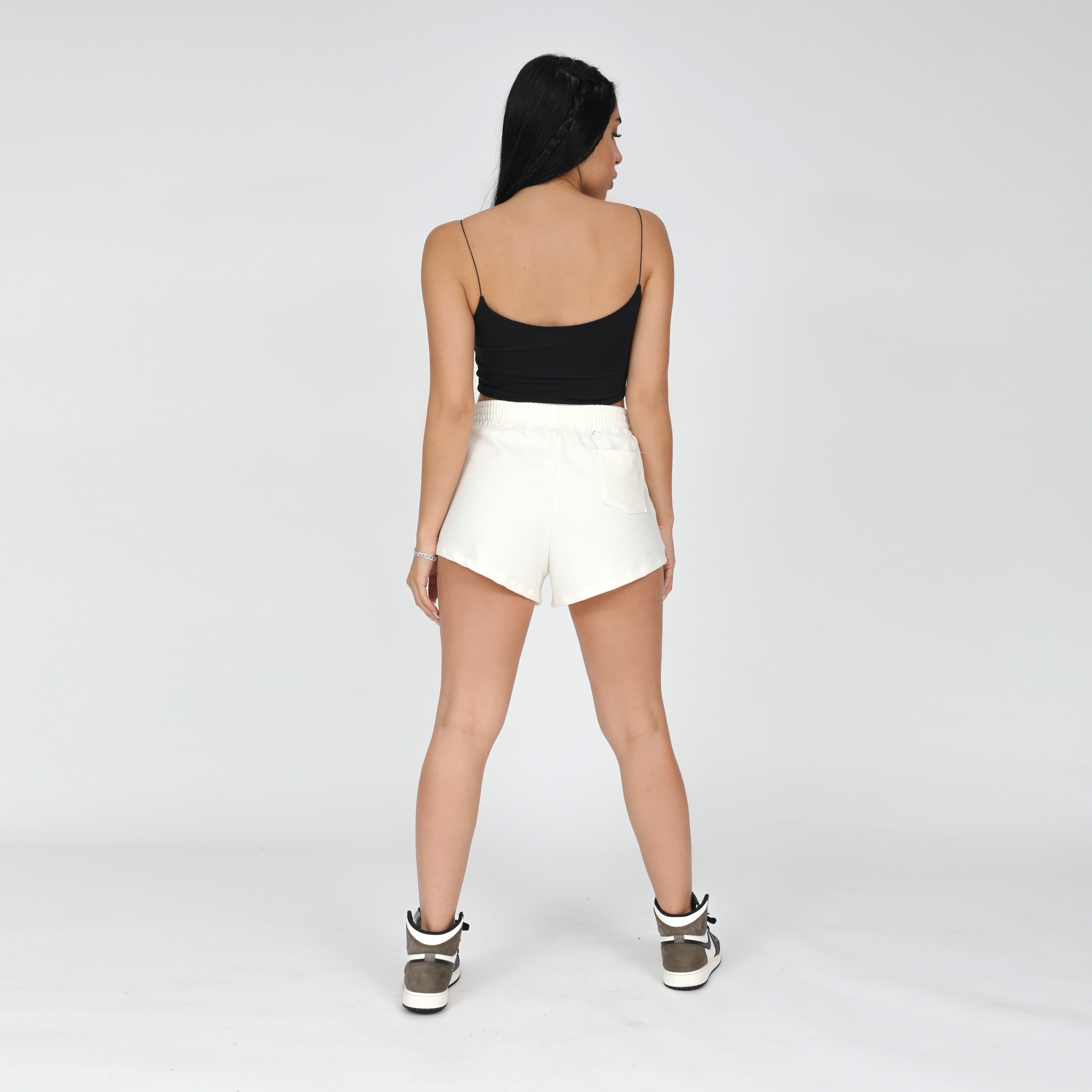 SHORTS ESSENTIAL OFF WHITE